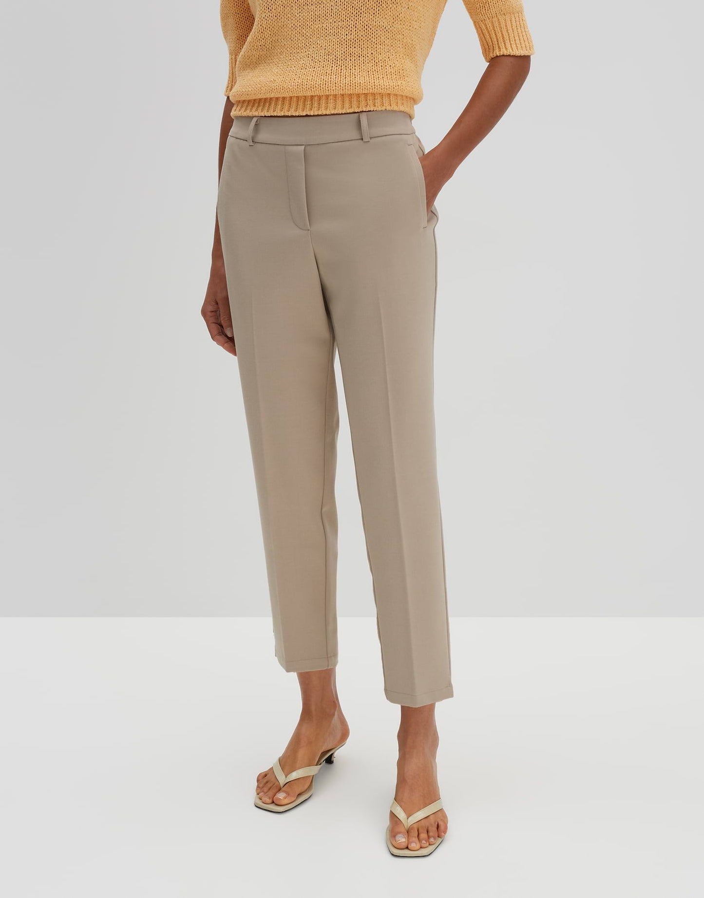 someday Damen Hose Charlie detail beige