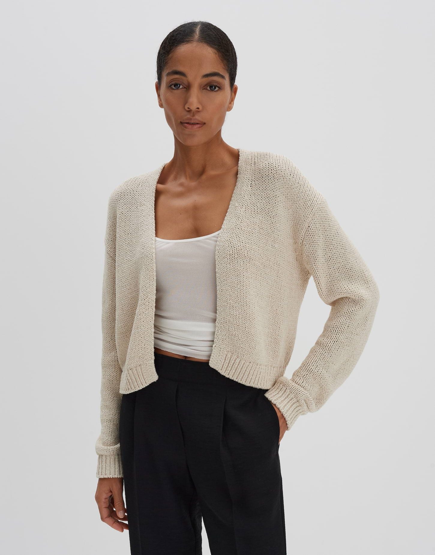 someday Damen Cardigan Telayla beige