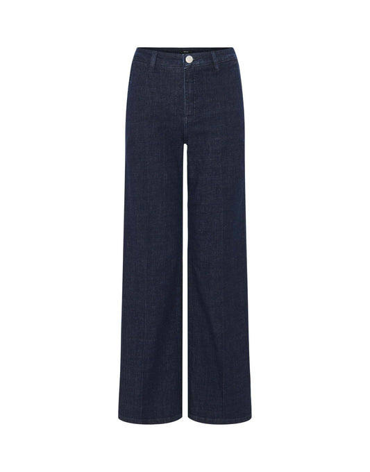 Opus Damen Jeans Miva blau