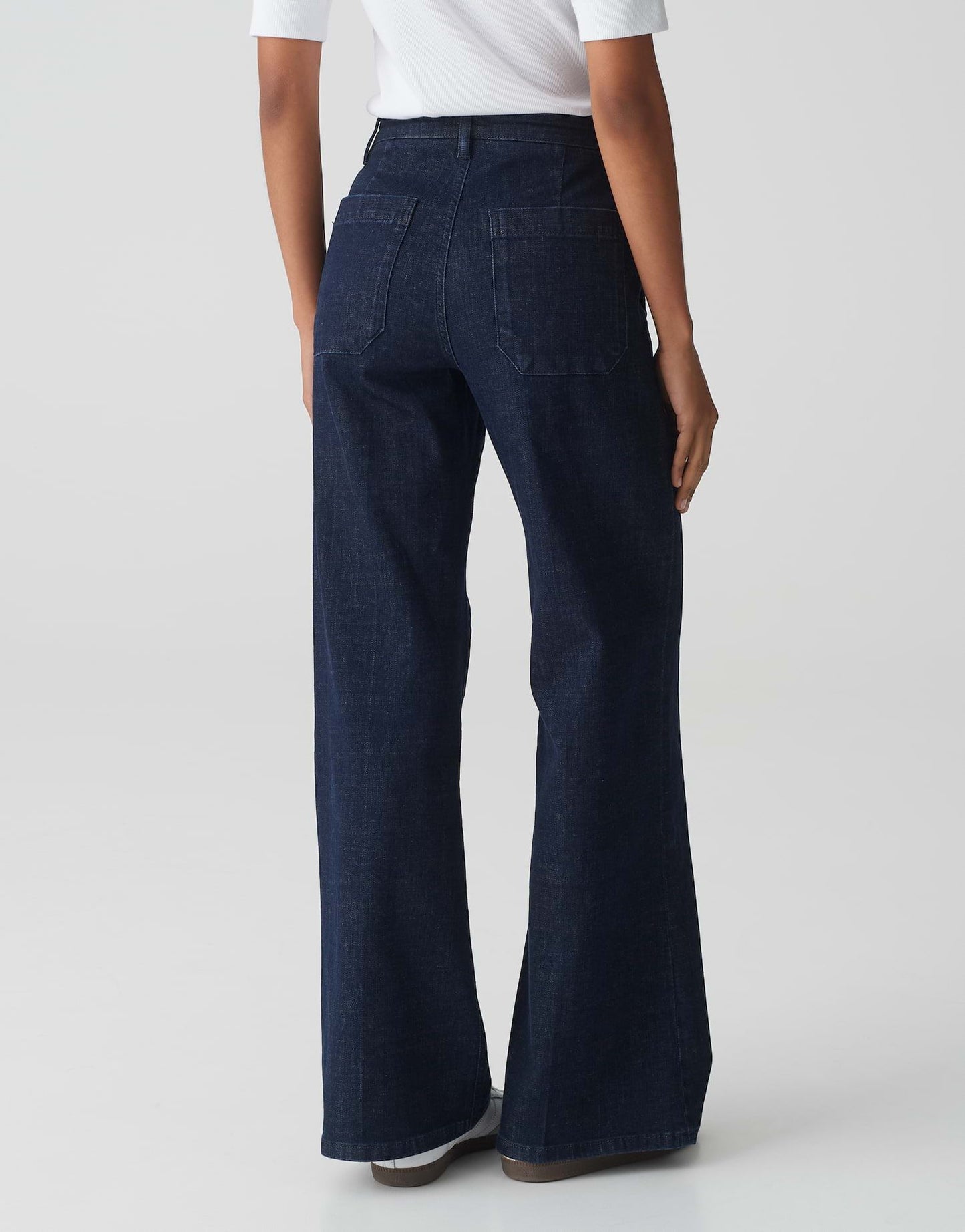 Opus Damen Jeans Miva blau