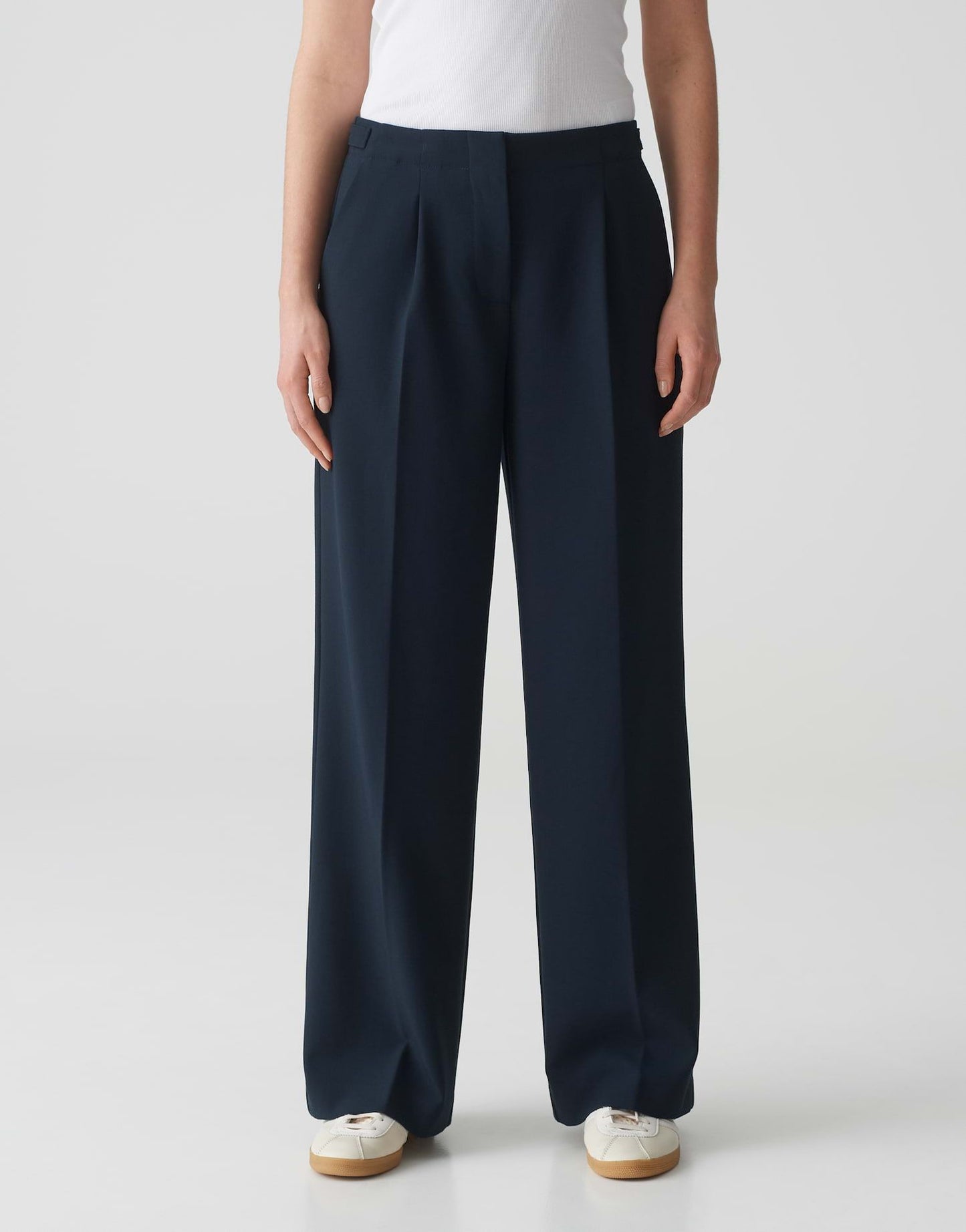 Opus Damen Hose Maiga blau
