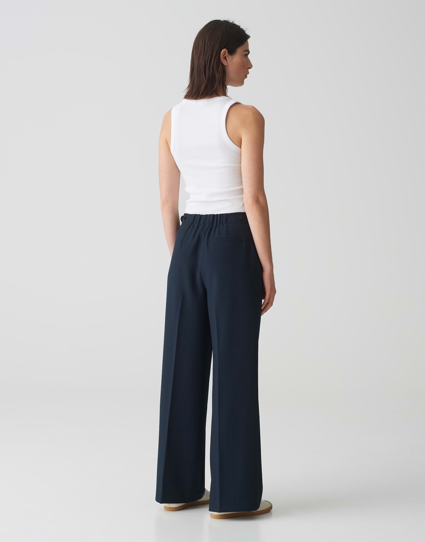 Opus Damen Hose Maiga blau