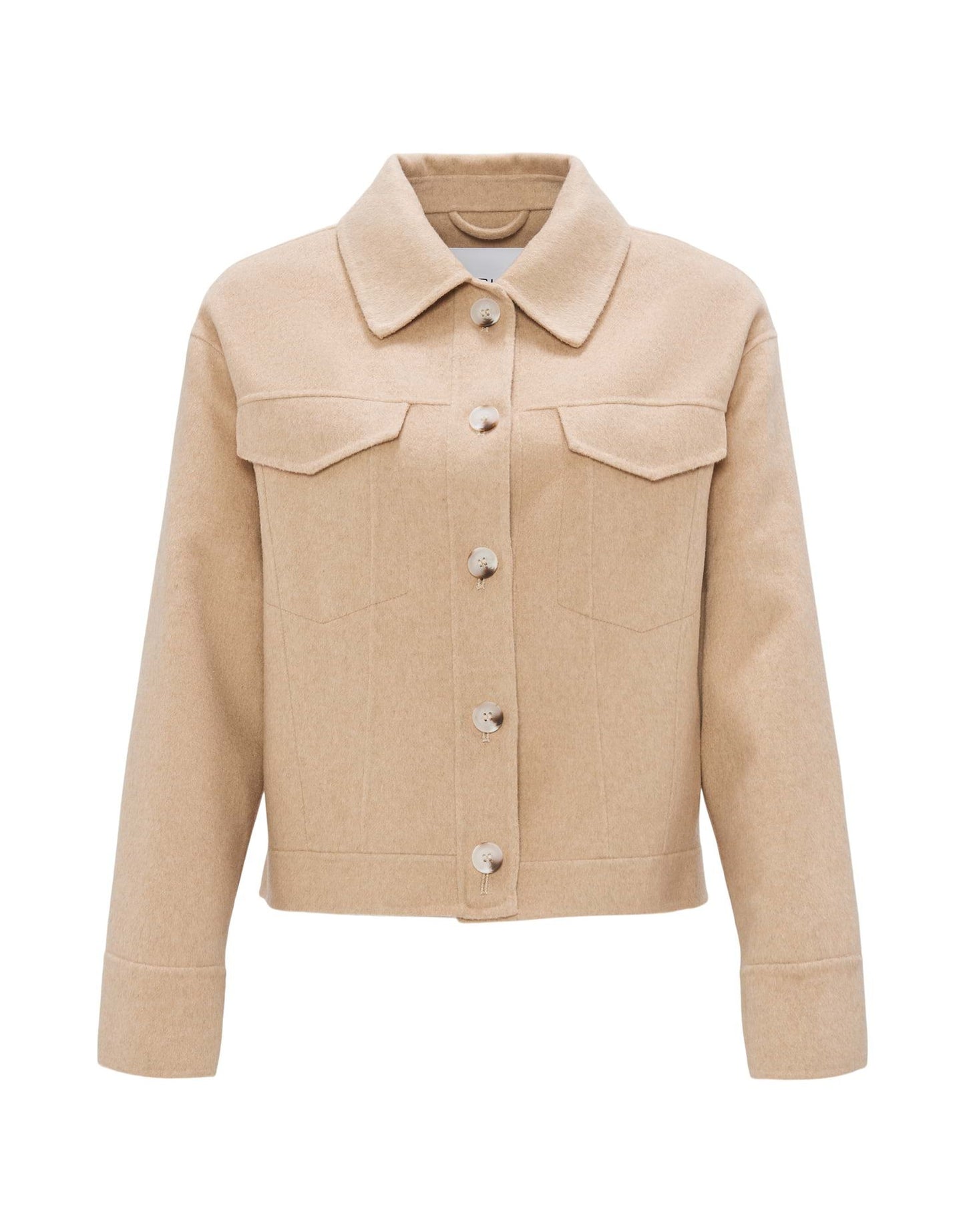 Opus Damen Jacke Hatilli beige