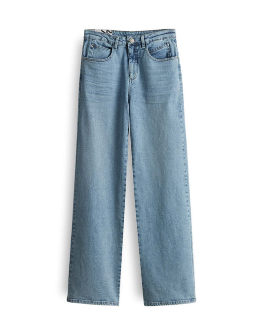 Opus Pants Damen Jeans Mivy fresh blau