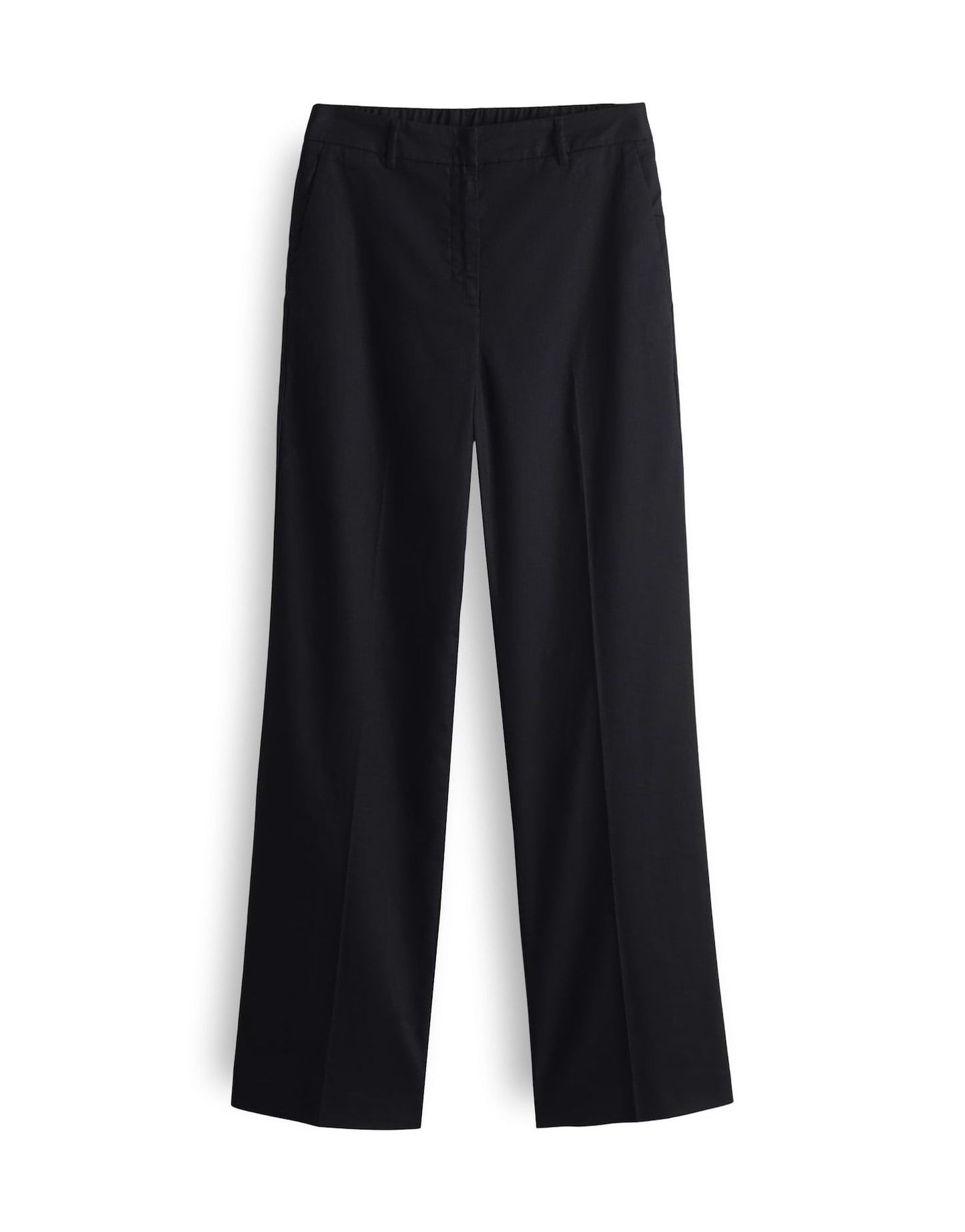 Opus Damen Hose Maiga linen schwarz