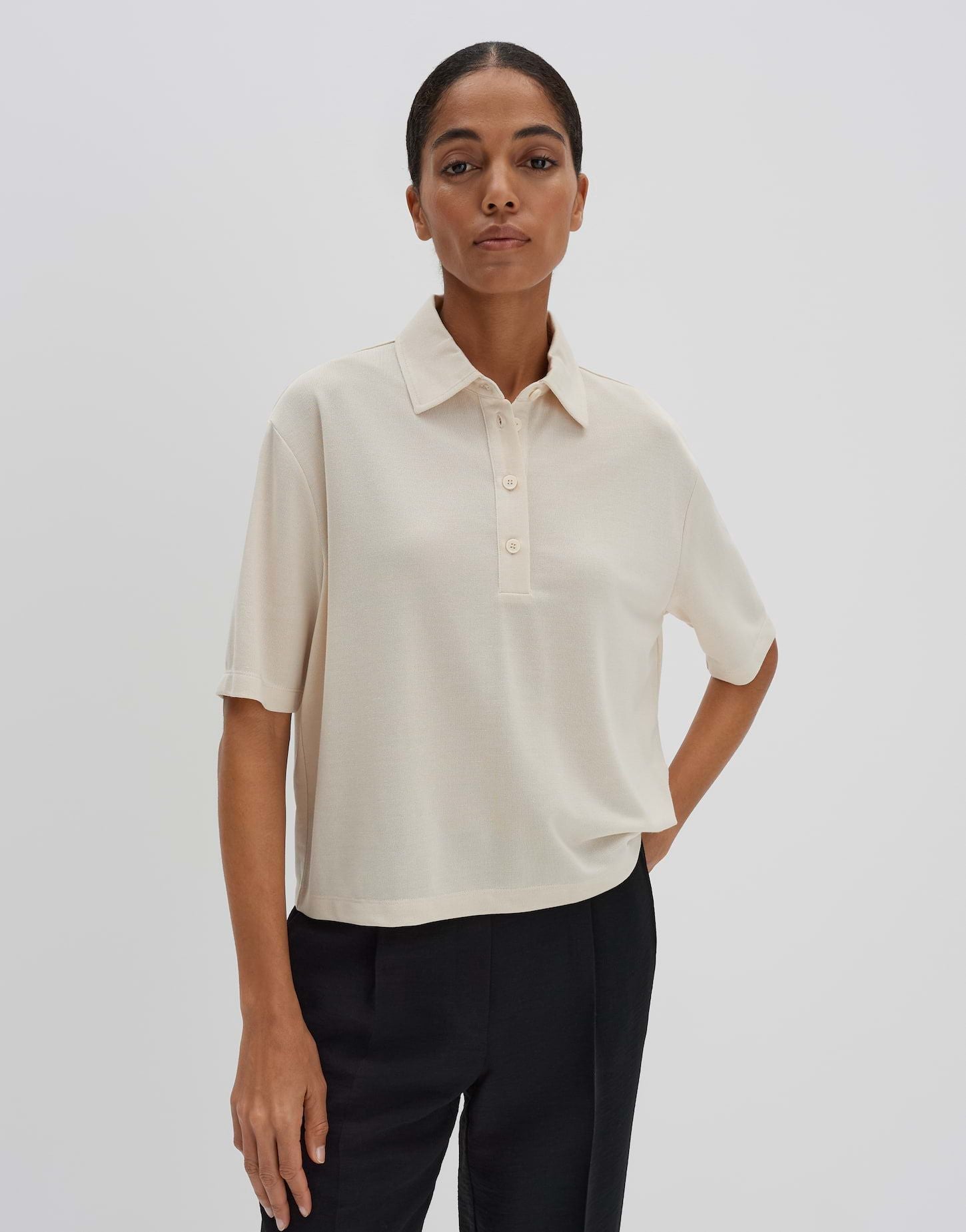 someday Damen Shirt Kiolette beige