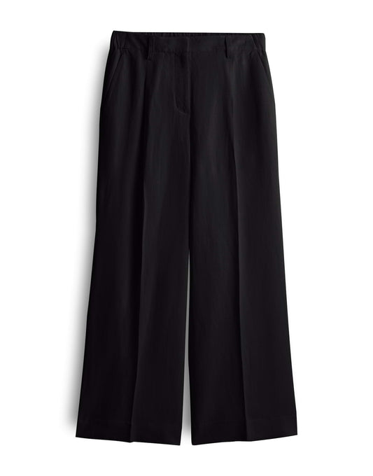 Someday Damen Hose Celino cropped 42 schwarz