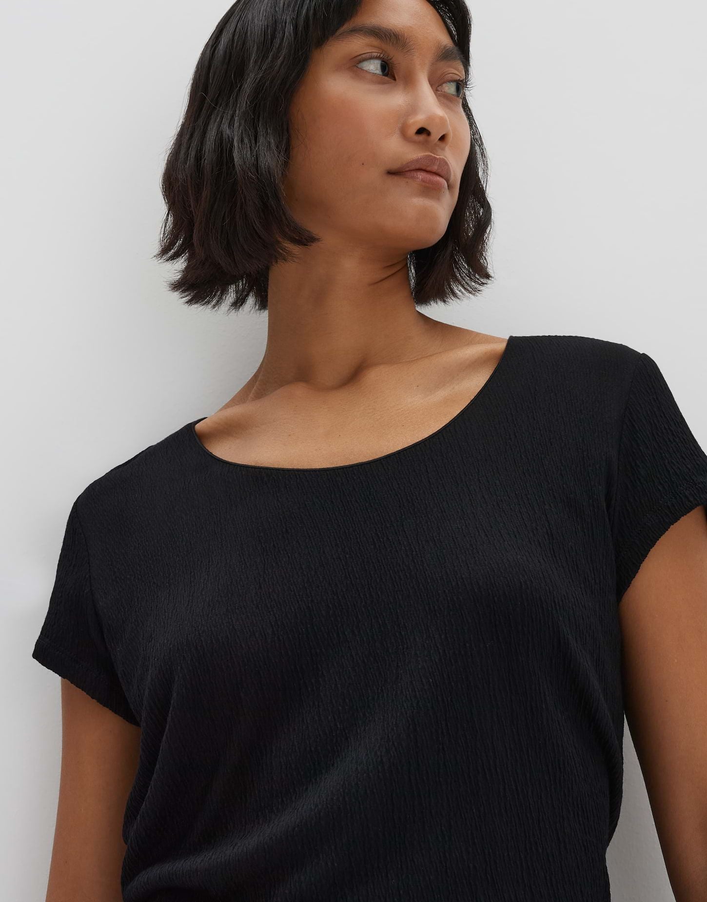 someday Damen Jerseyshirt Kirosalie schwarz