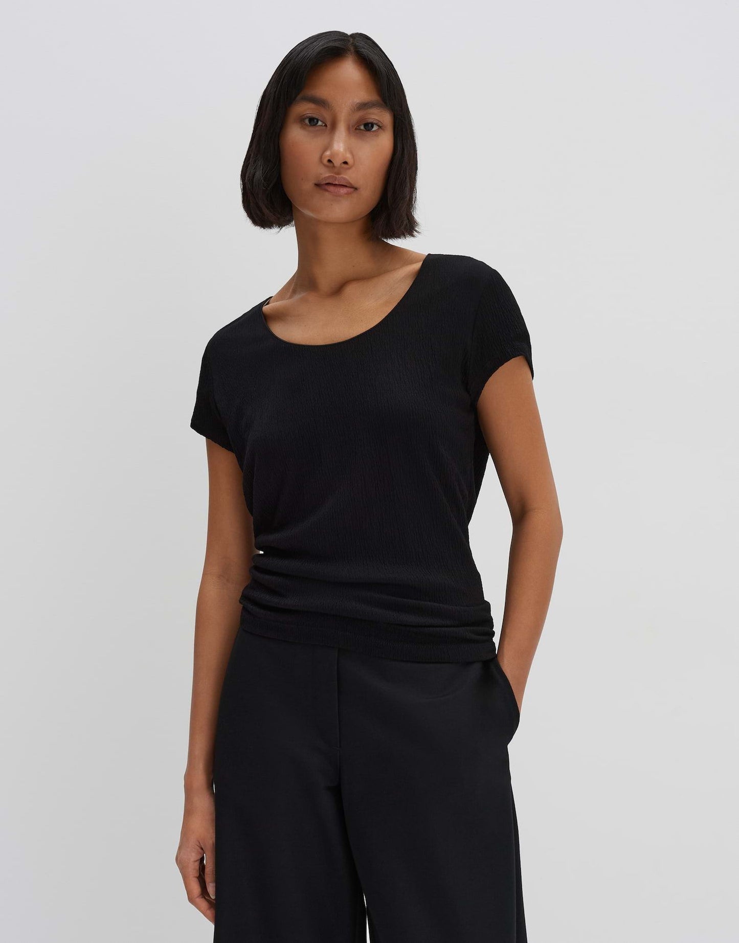 someday Damen Jerseyshirt Kirosalie schwarz