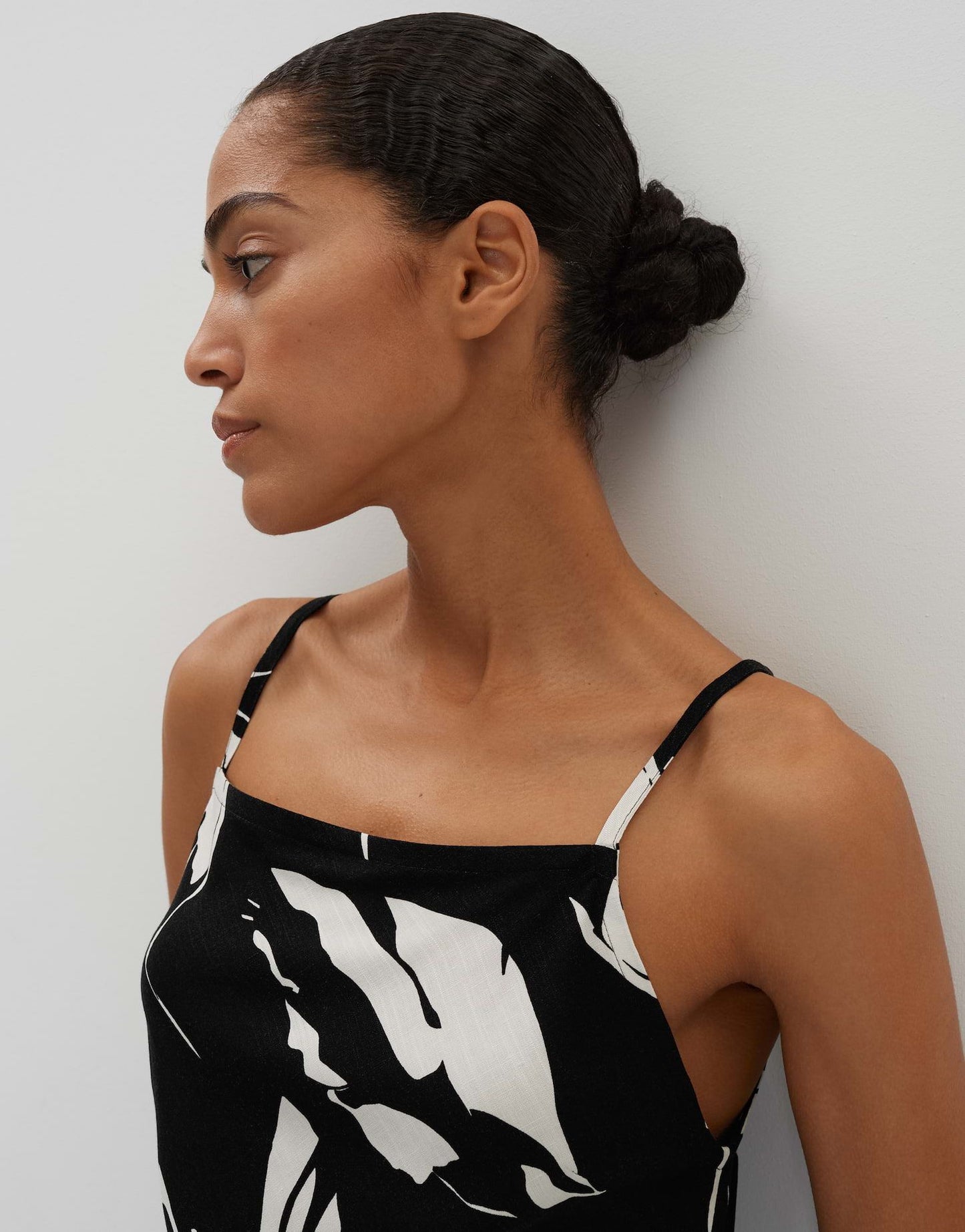 Someday Damen Kleid Qualeza floral schwarz