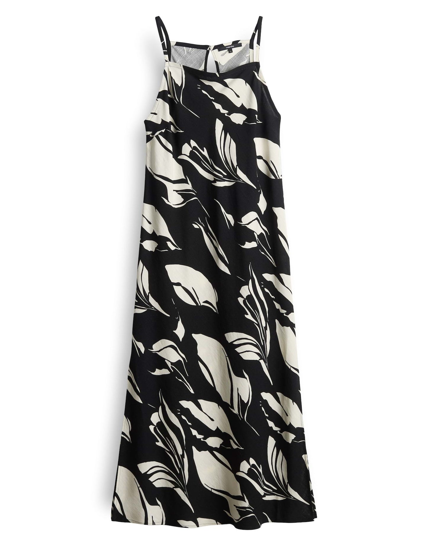 Someday Damen Kleid Qualeza floral schwarz