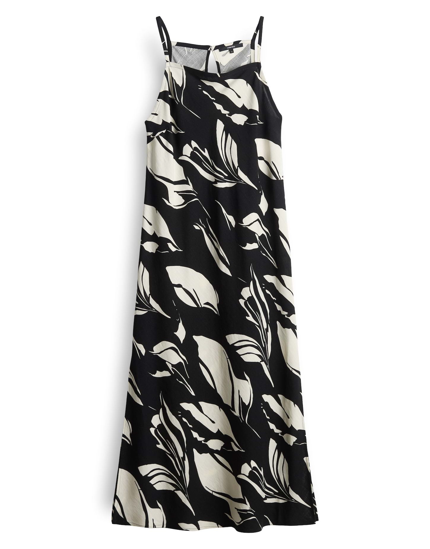 Someday Damen Kleid Qualeza floral schwarz