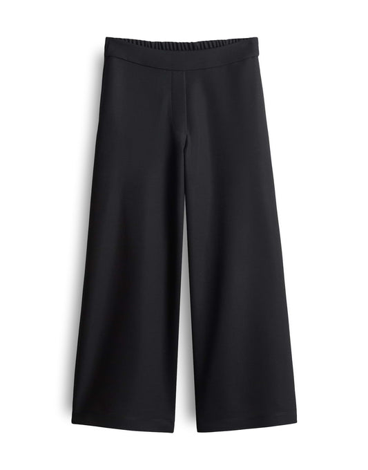 Someday Damen Hose Cenya cropped wide schwarz