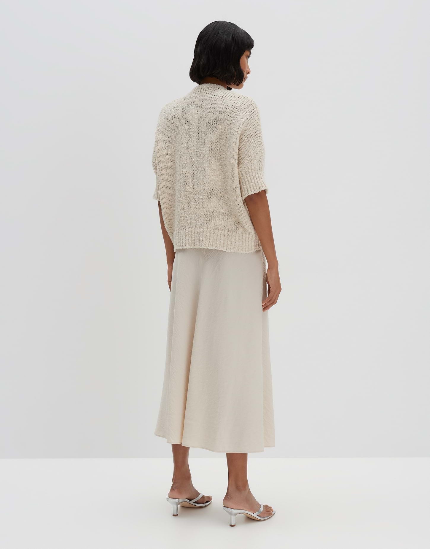 someday Damen Strickjacke Tibelita weiß