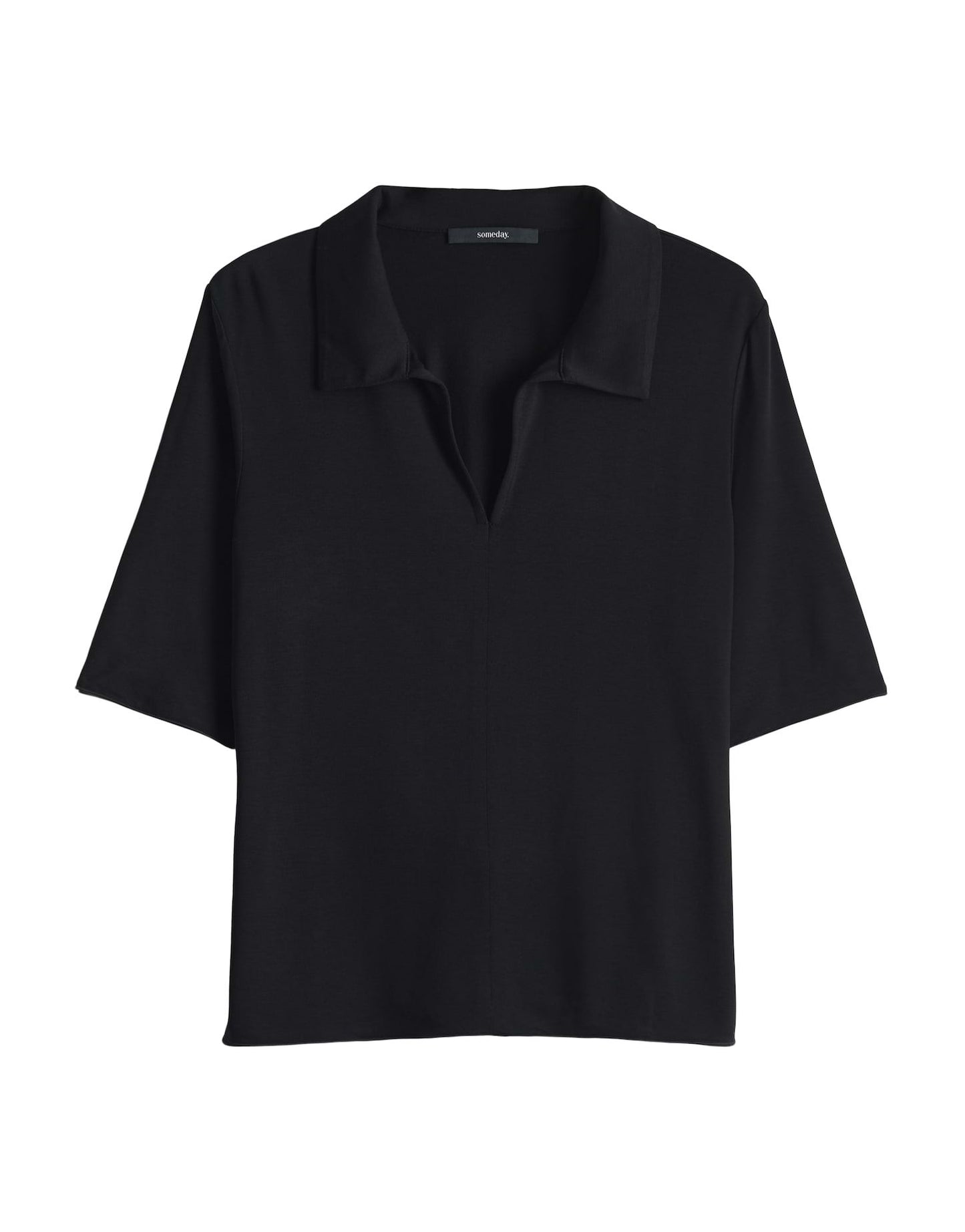 someday Damen Poloshirt Kirosa polo schwarz