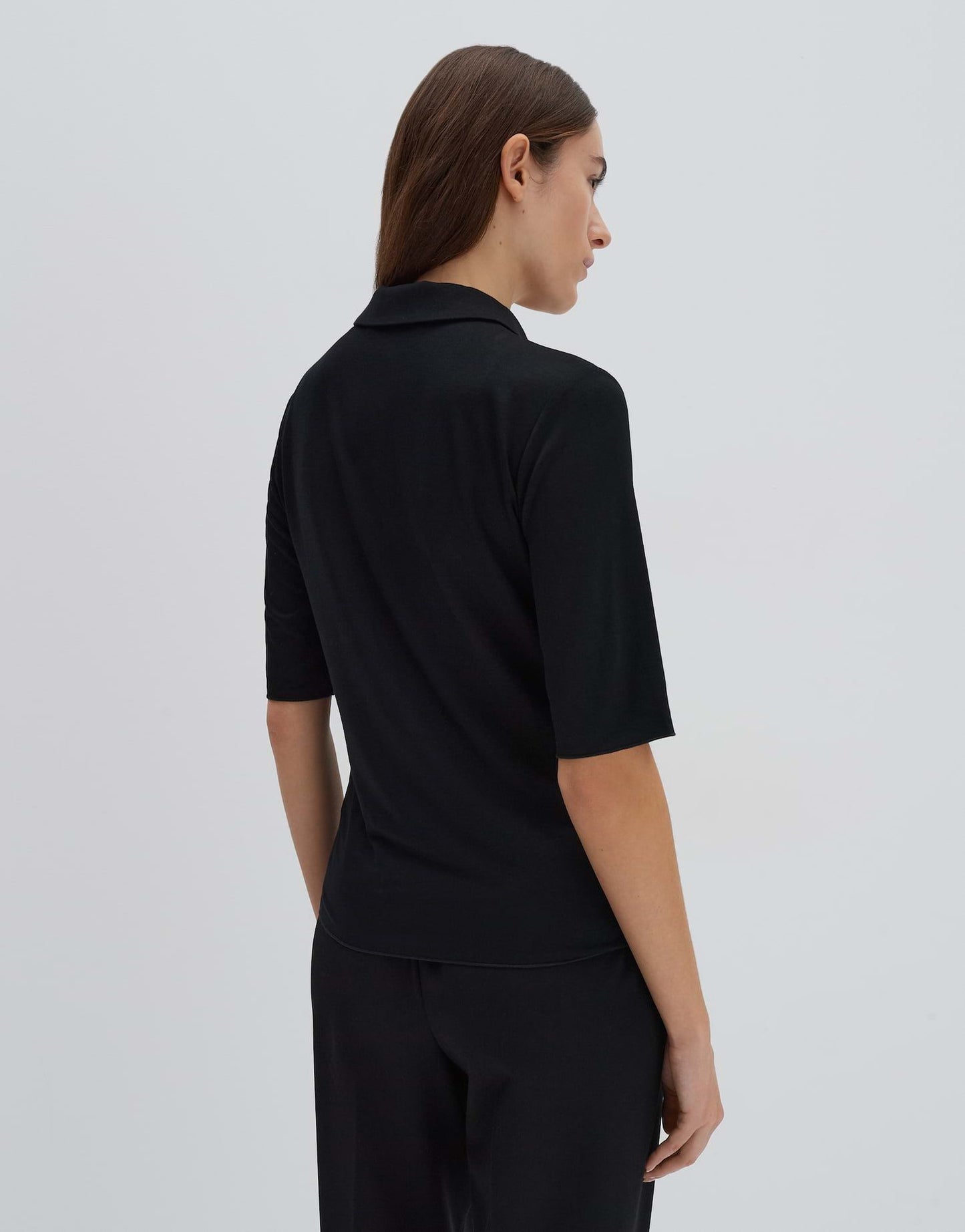 someday Damen Poloshirt Kirosa polo schwarz