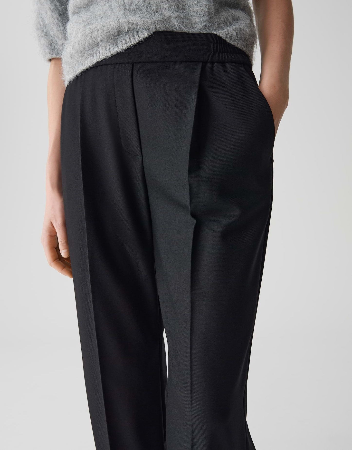 Opus Damen Hose schwarz