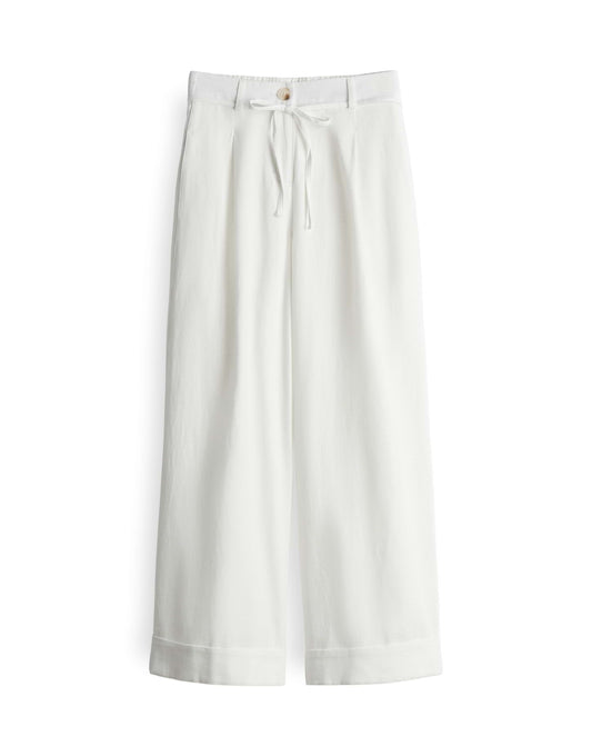 Opus Damen Hose Meeri french weiß