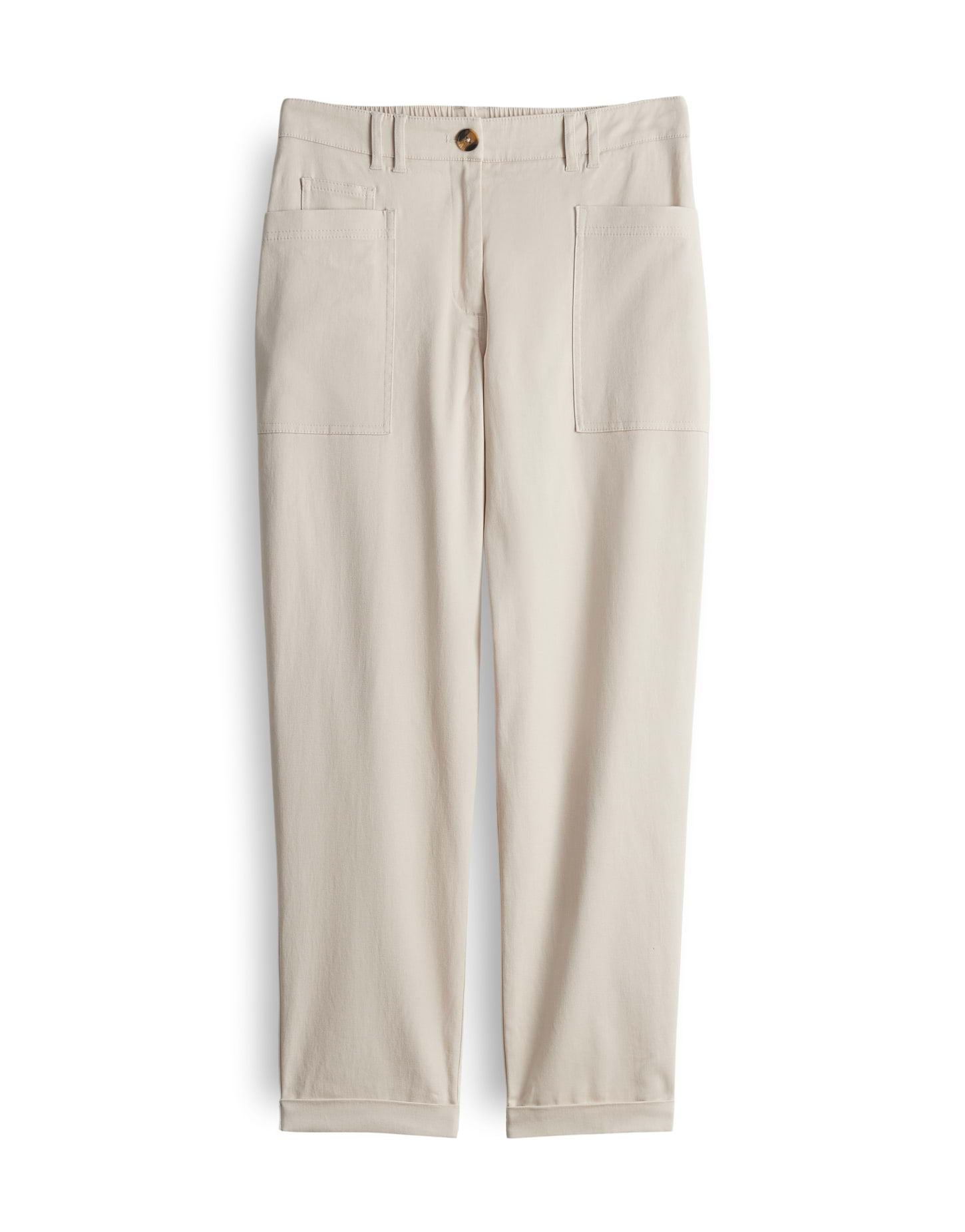 Opus Damen Hose Melina french weiß