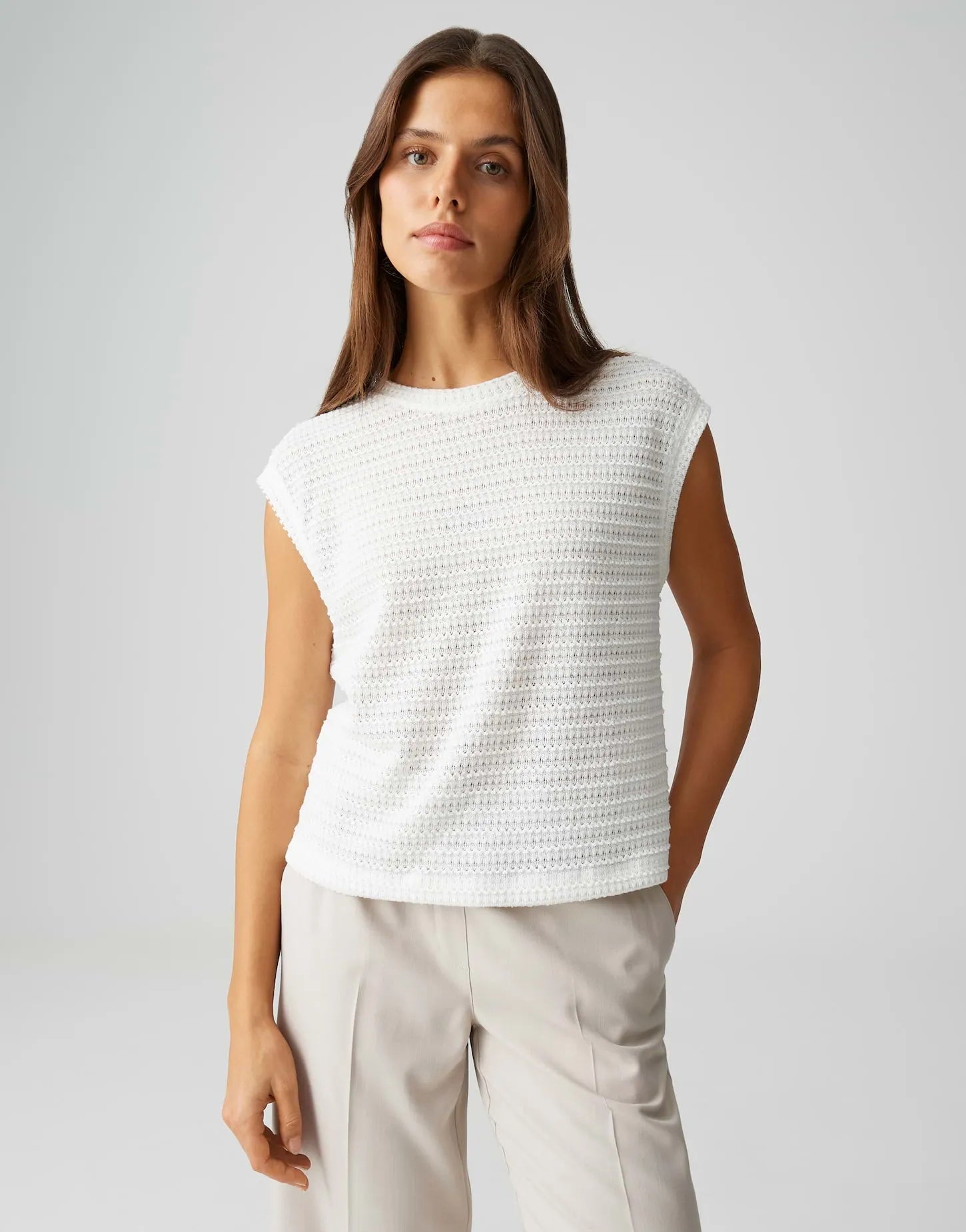 OPUS – Opus Damen Strickweste Spunki coastal
