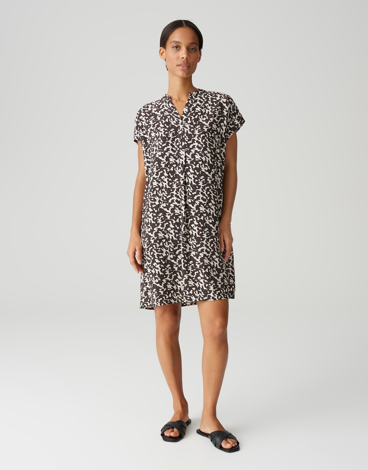 Opus Damen Kleid Wulara shadow – Jaacks Fashion