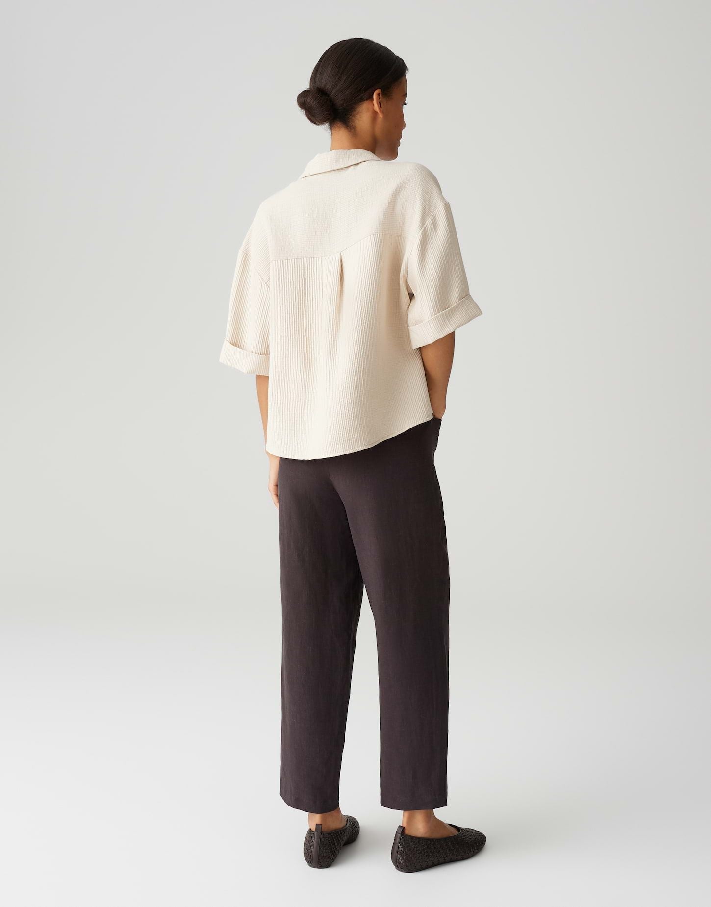 Opus Damen Blusenhemd Fiora beige