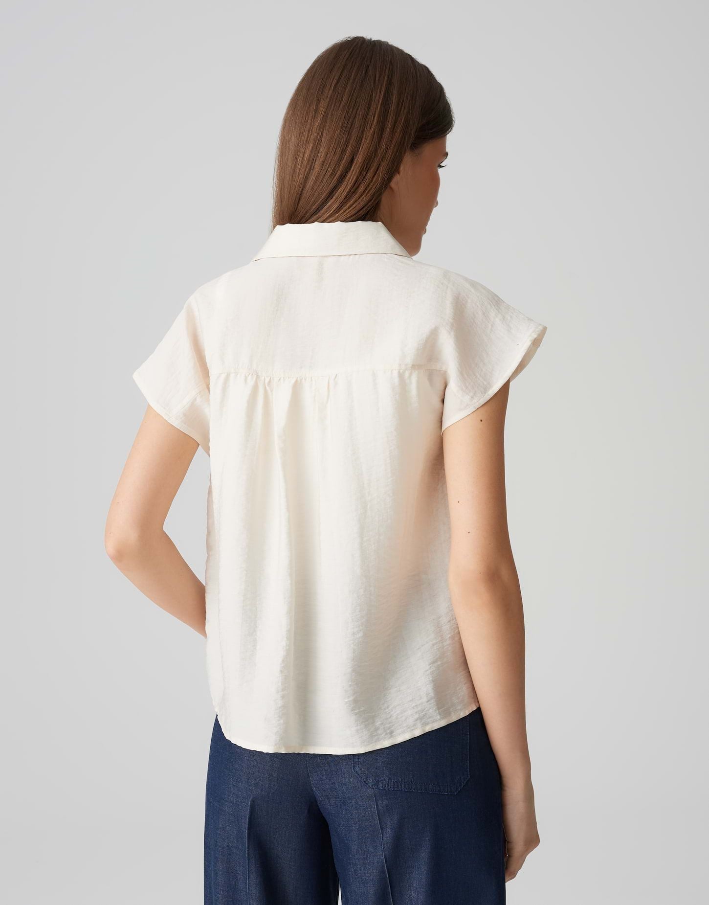 Opus Damen Bluse Fairi weiß