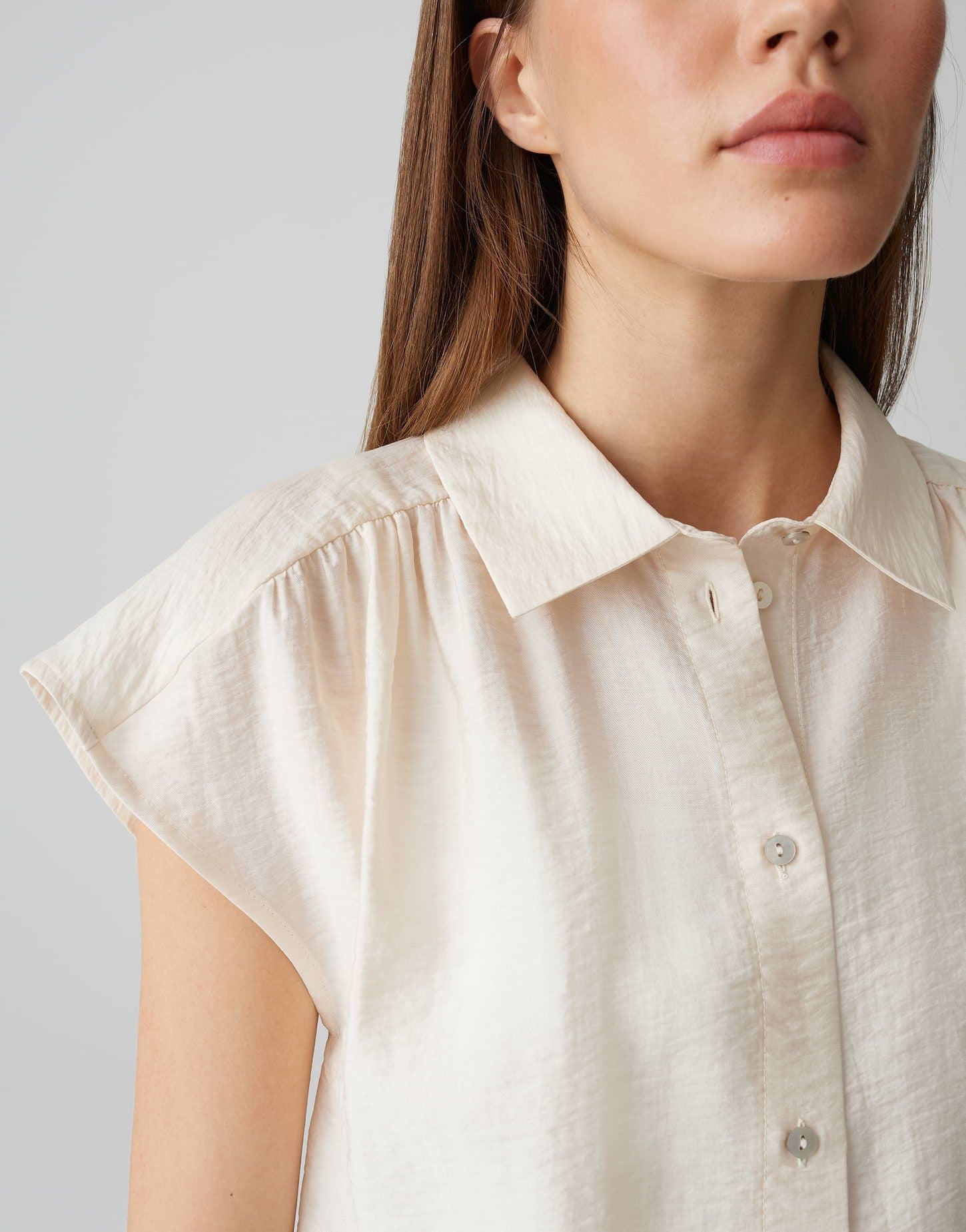 Opus Damen Bluse Fairi weiß