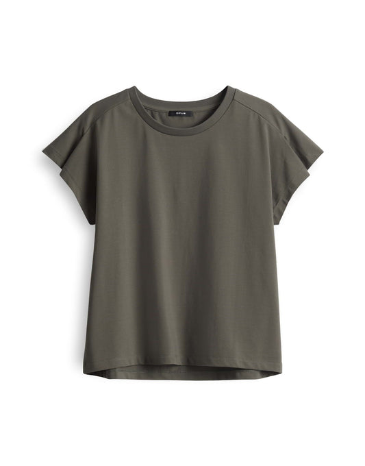 Opus Damen Shirt Sekundi 44 grün