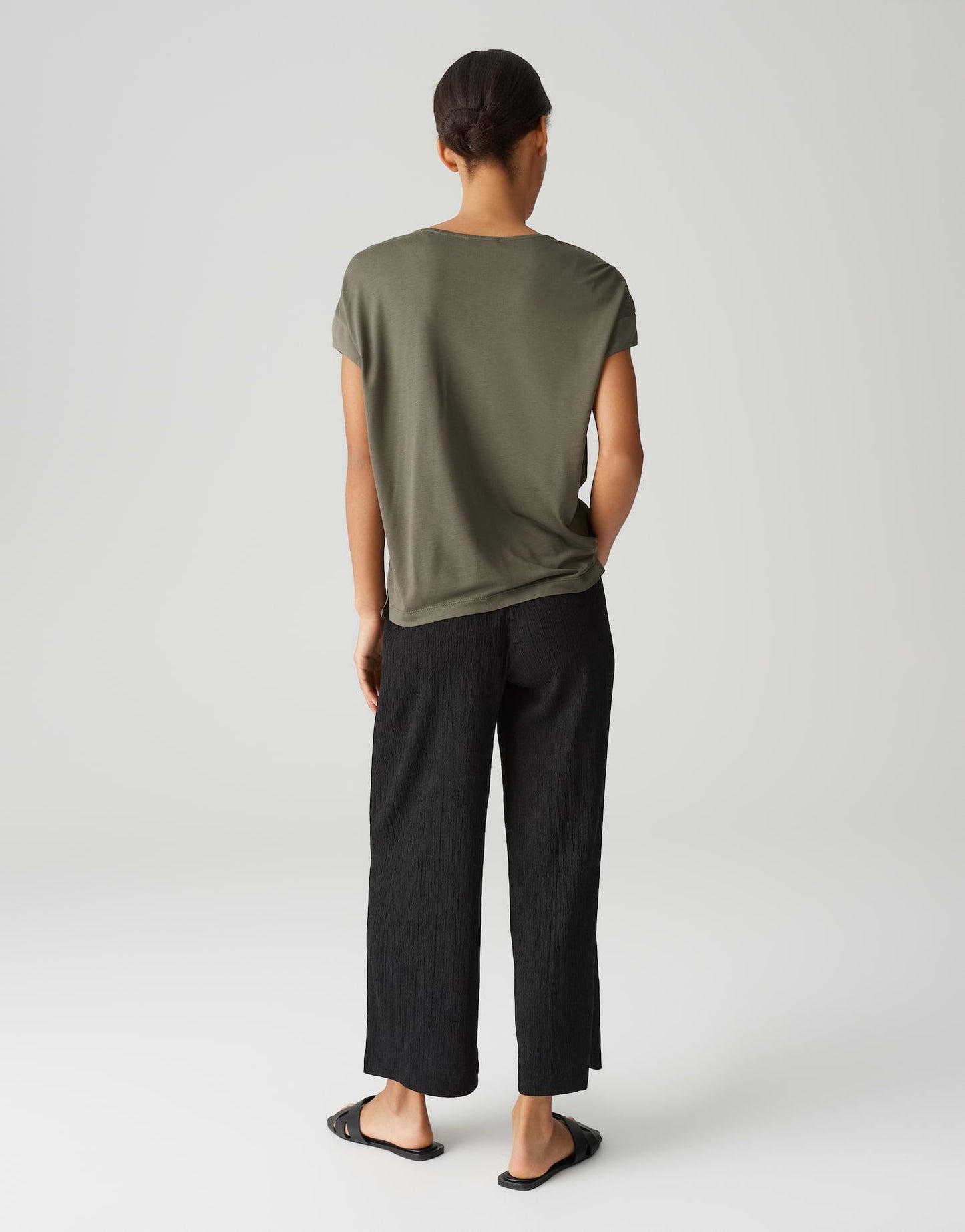 Opus Damen Shirt Sesonne grün