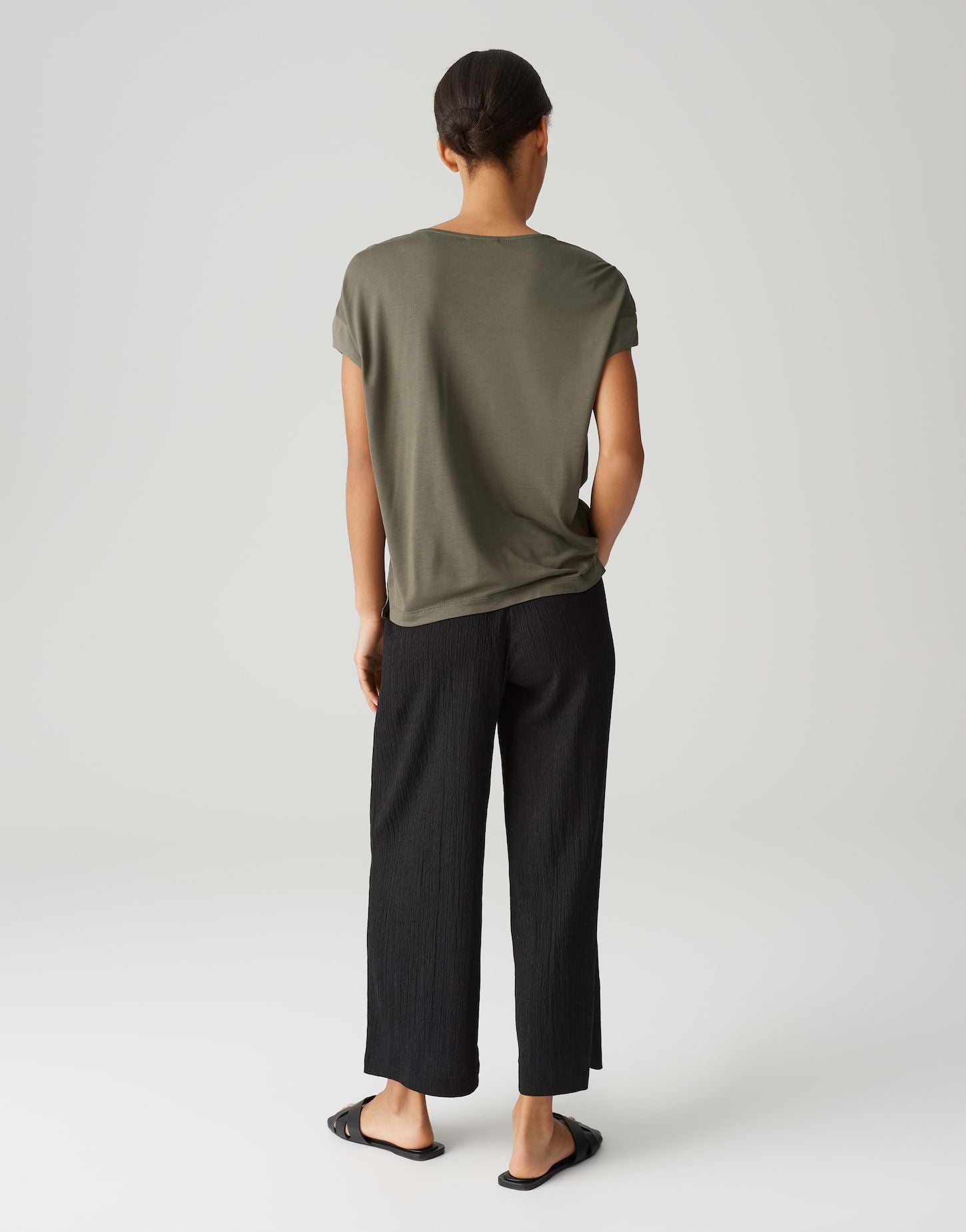 Opus Damen Shirt Sesonne grün