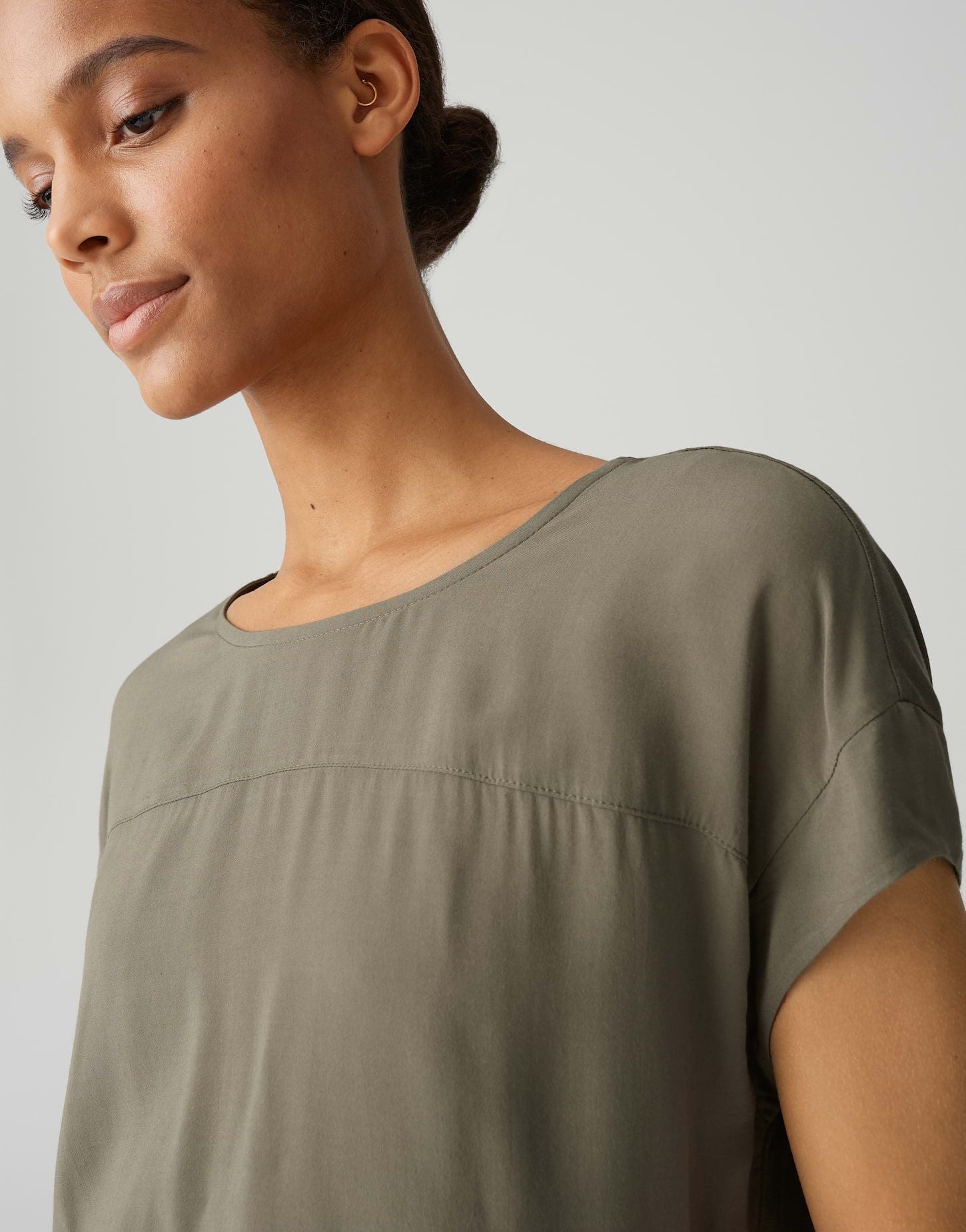 Opus Damen Shirt Sesonne grün