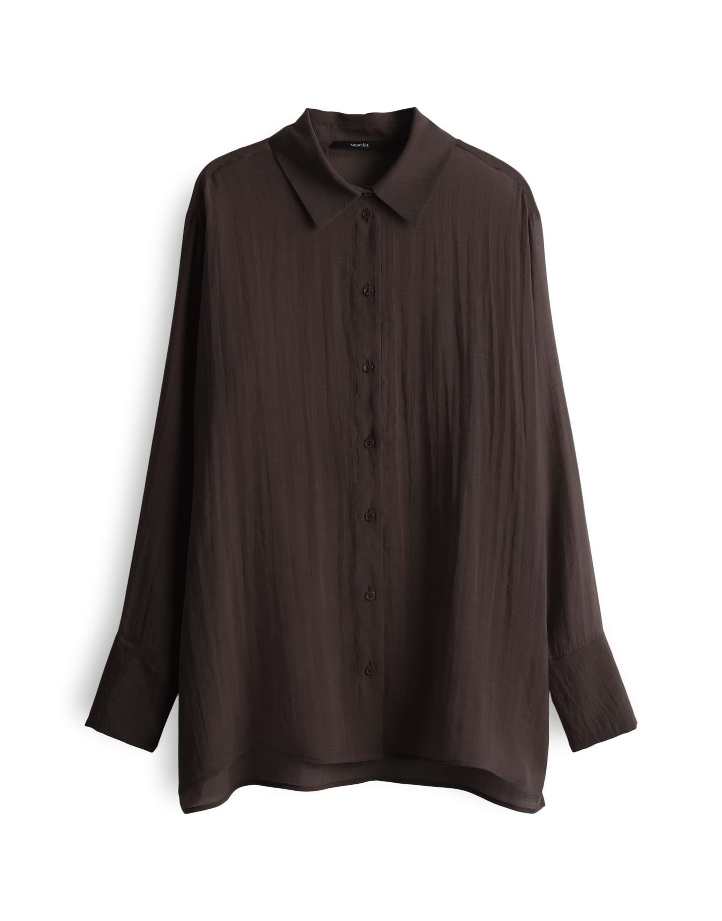 Someday Damen Bluse Zanda braun