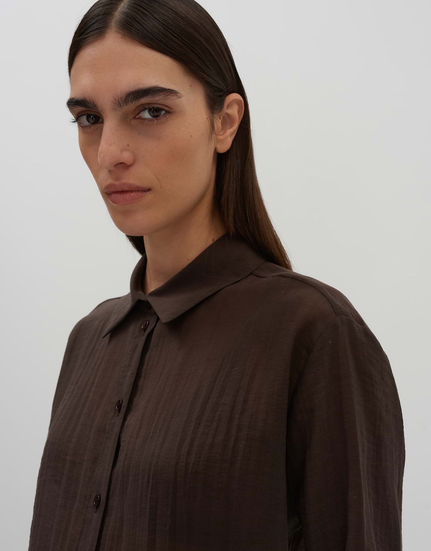 Someday Damen Bluse Zanda braun