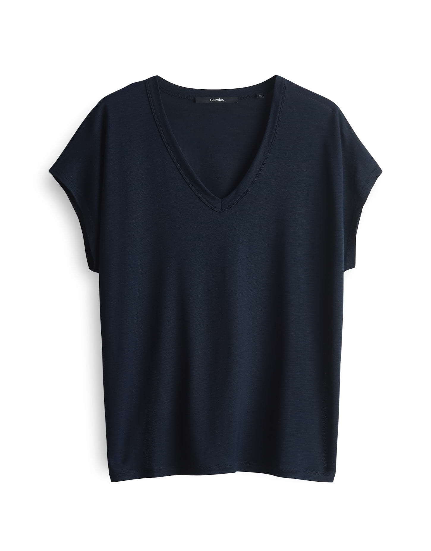 someday Damen Jerseyshirt Kanja vneck blau