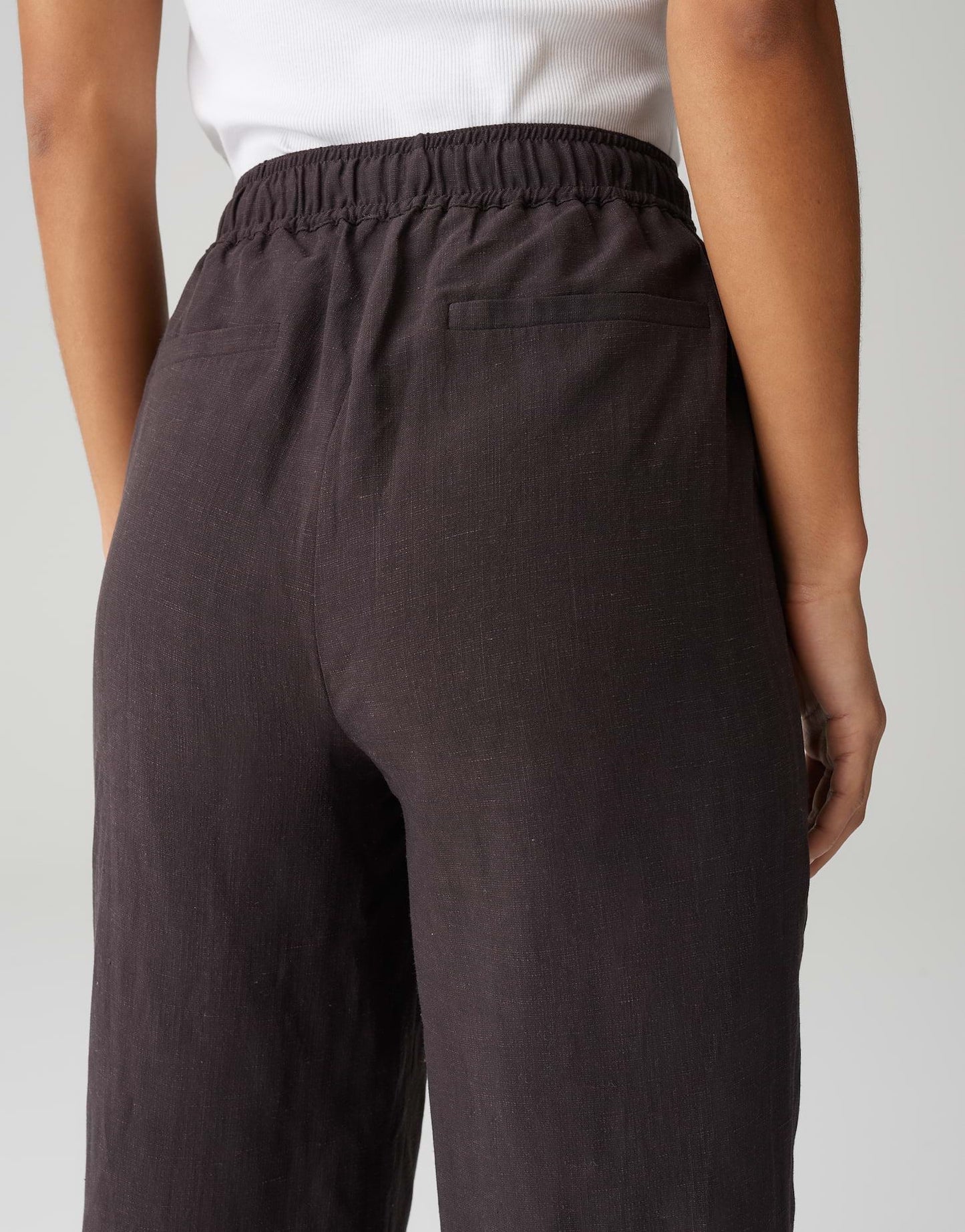 Opus Damen Hose Myha travel braun