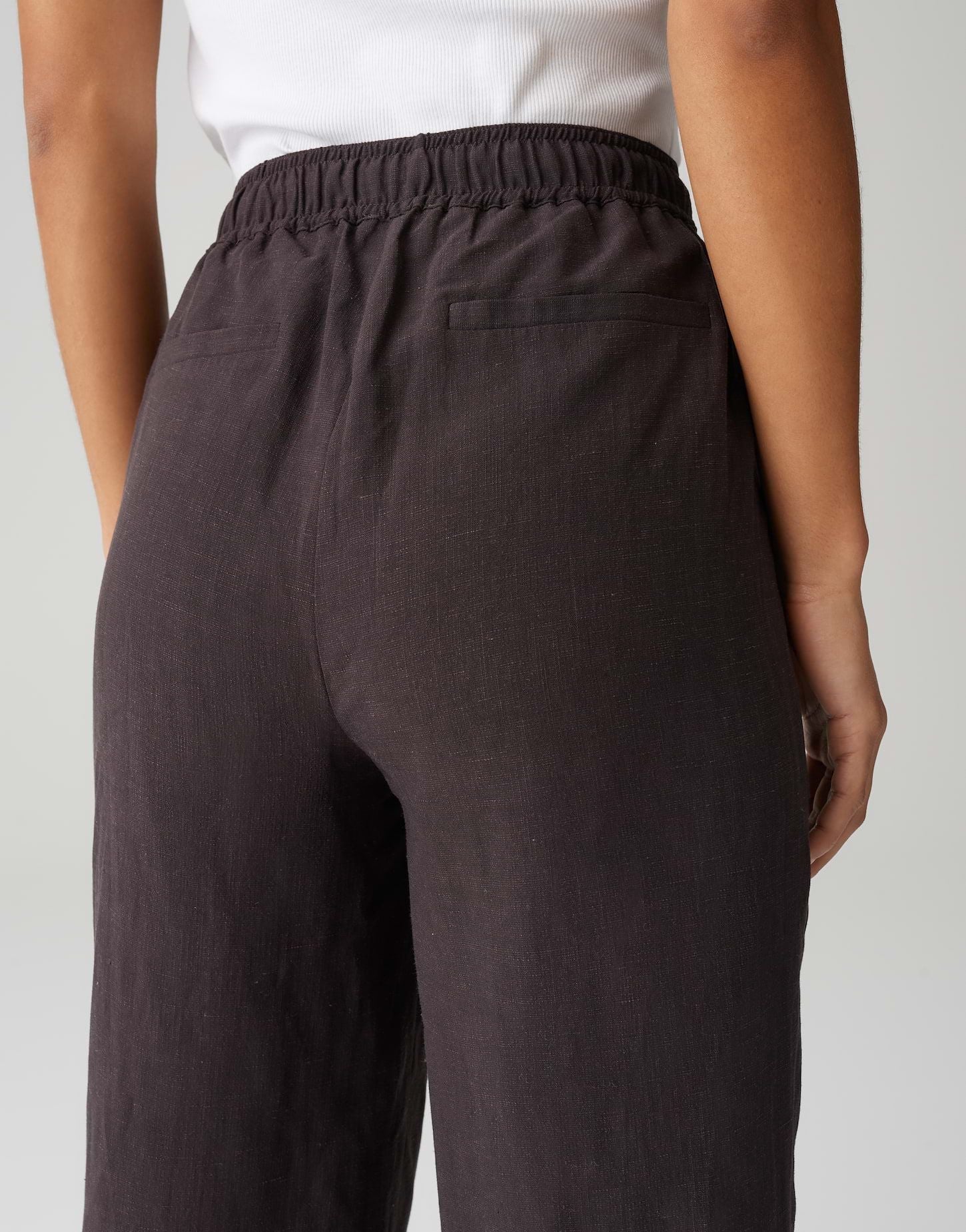Opus Damen Hose Myha travel braun