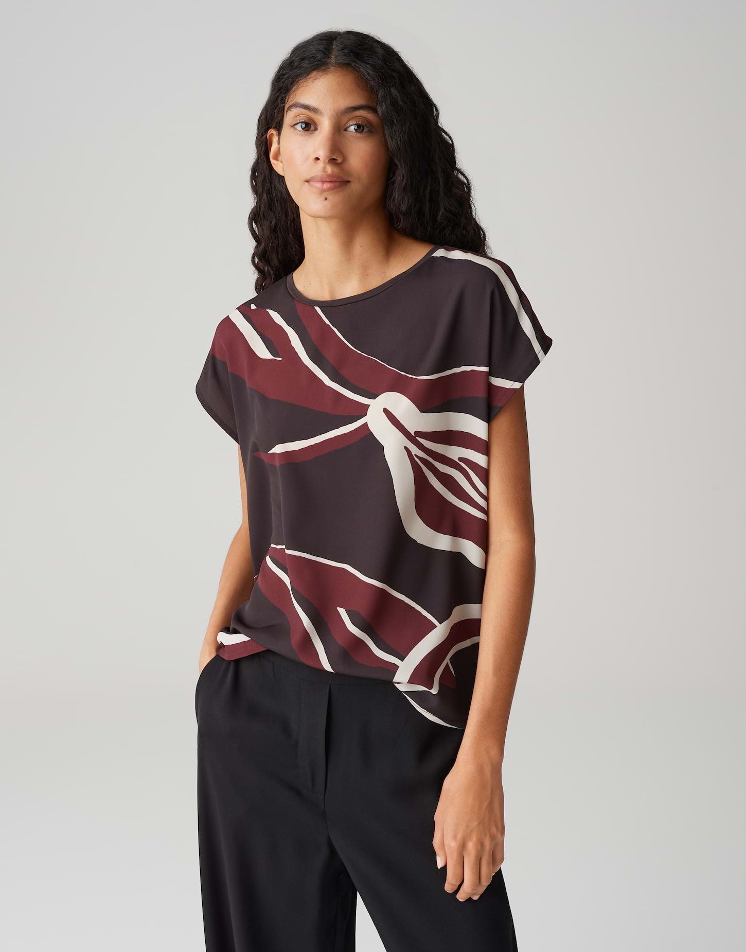 OPUS – Opus Damen T-Shirt Sopika print