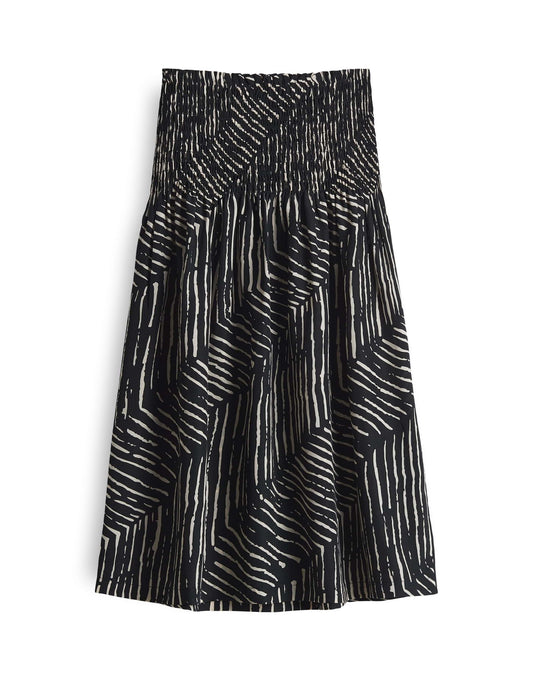 Opus Damen Rock Ropani palm leaves 42 schwarz