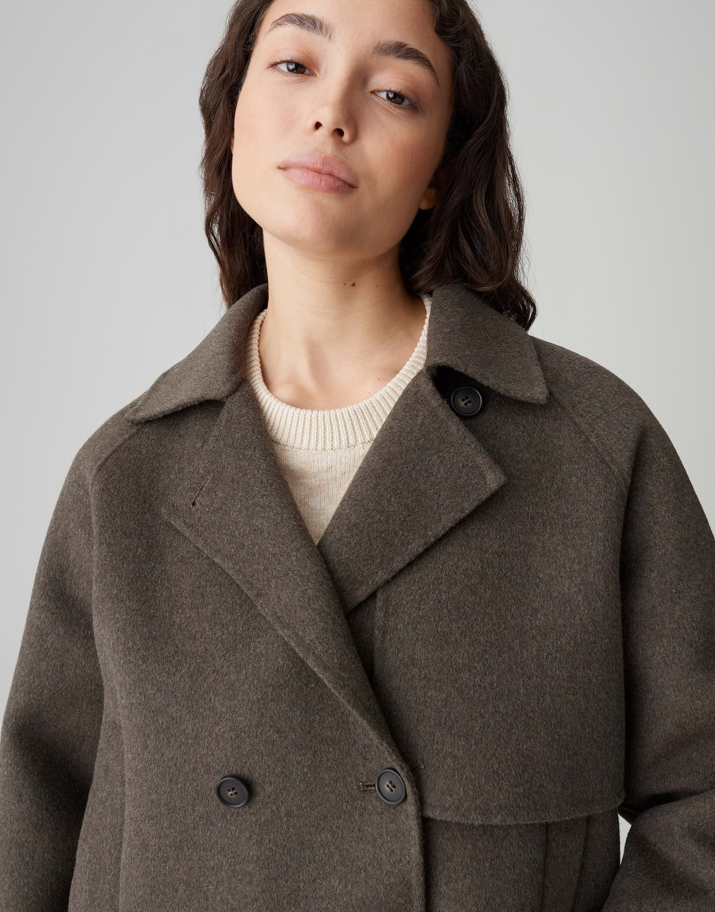 Opus Damen Jacke braun