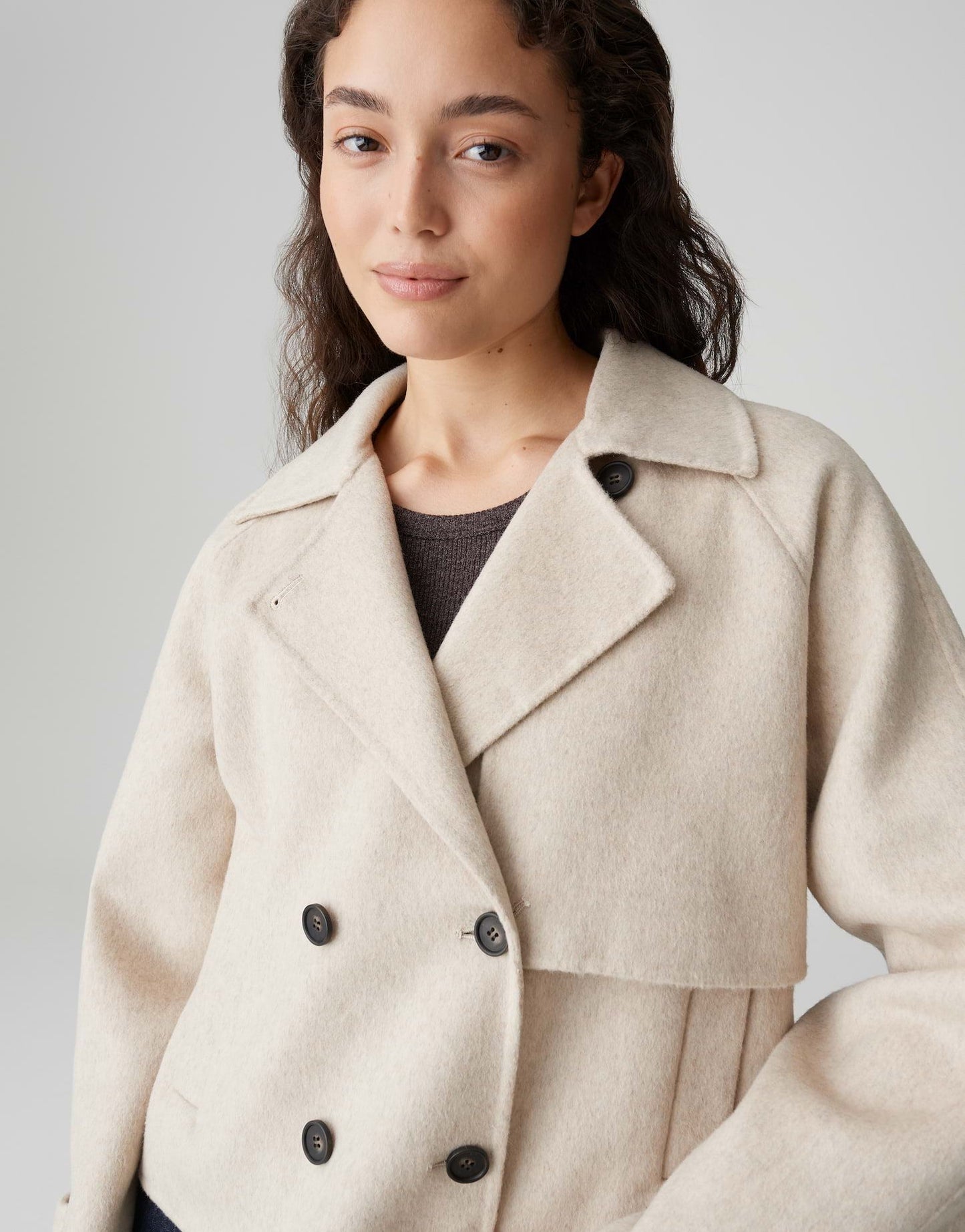 Opus Damen Jacke beige