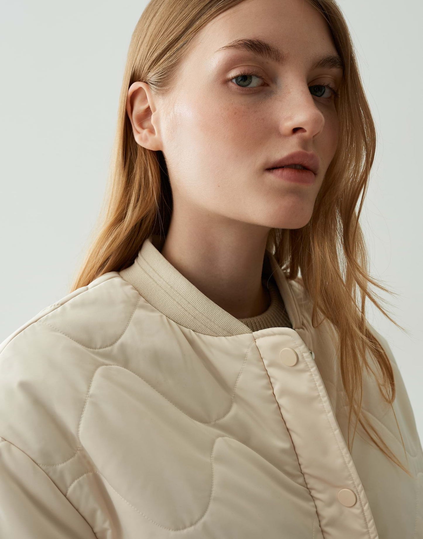 Opus Damen Jacke creme