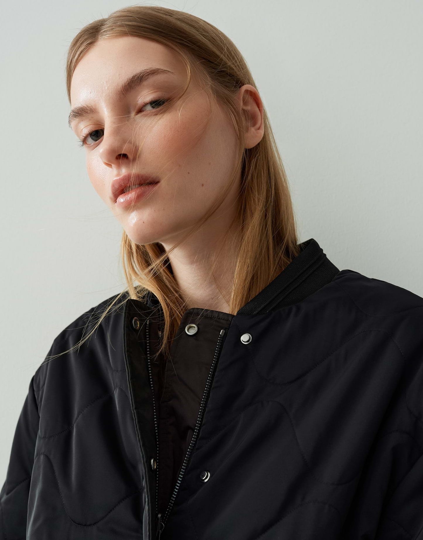 Opus Damen Jacke schwarz