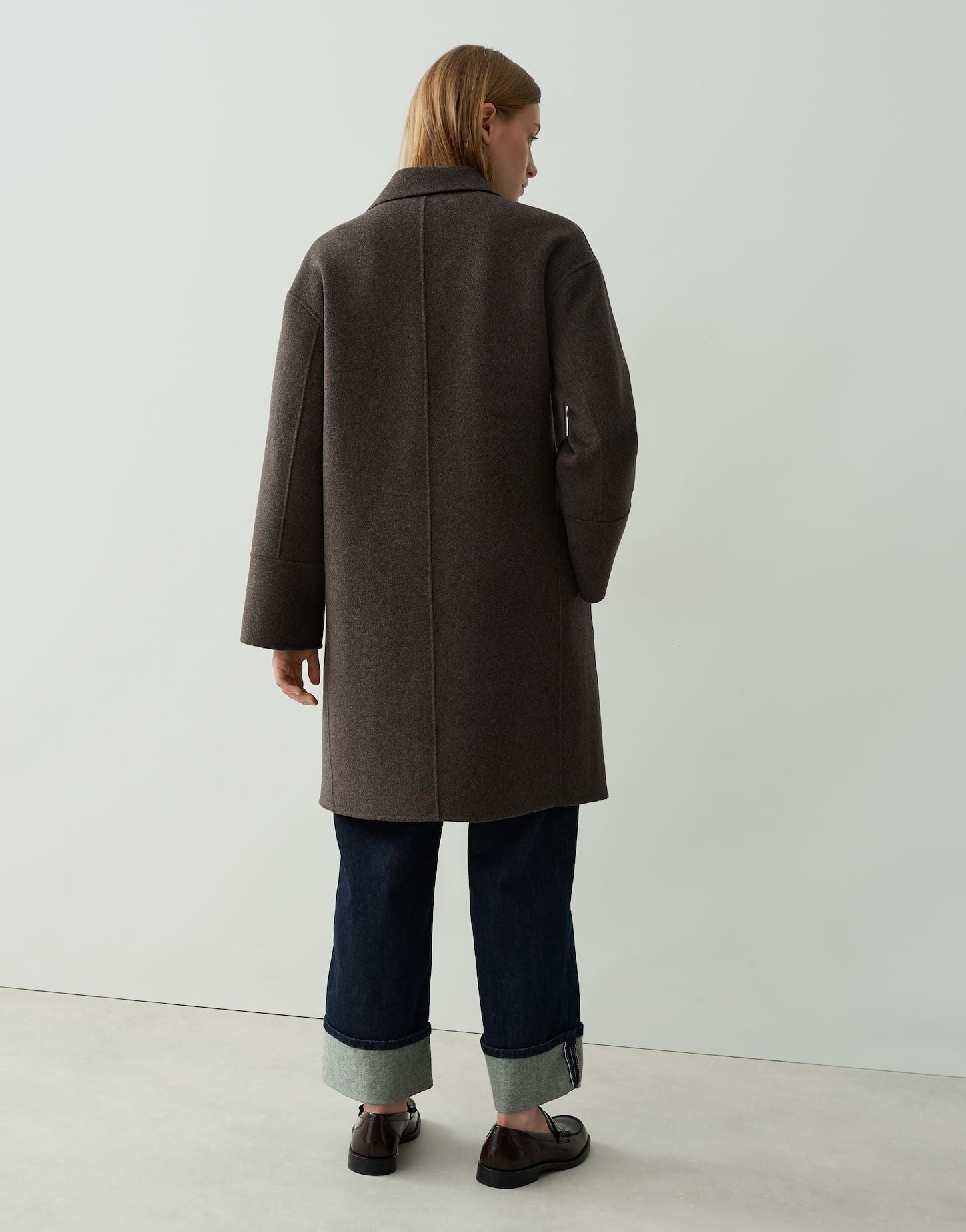 Opus Damen Mantel braun