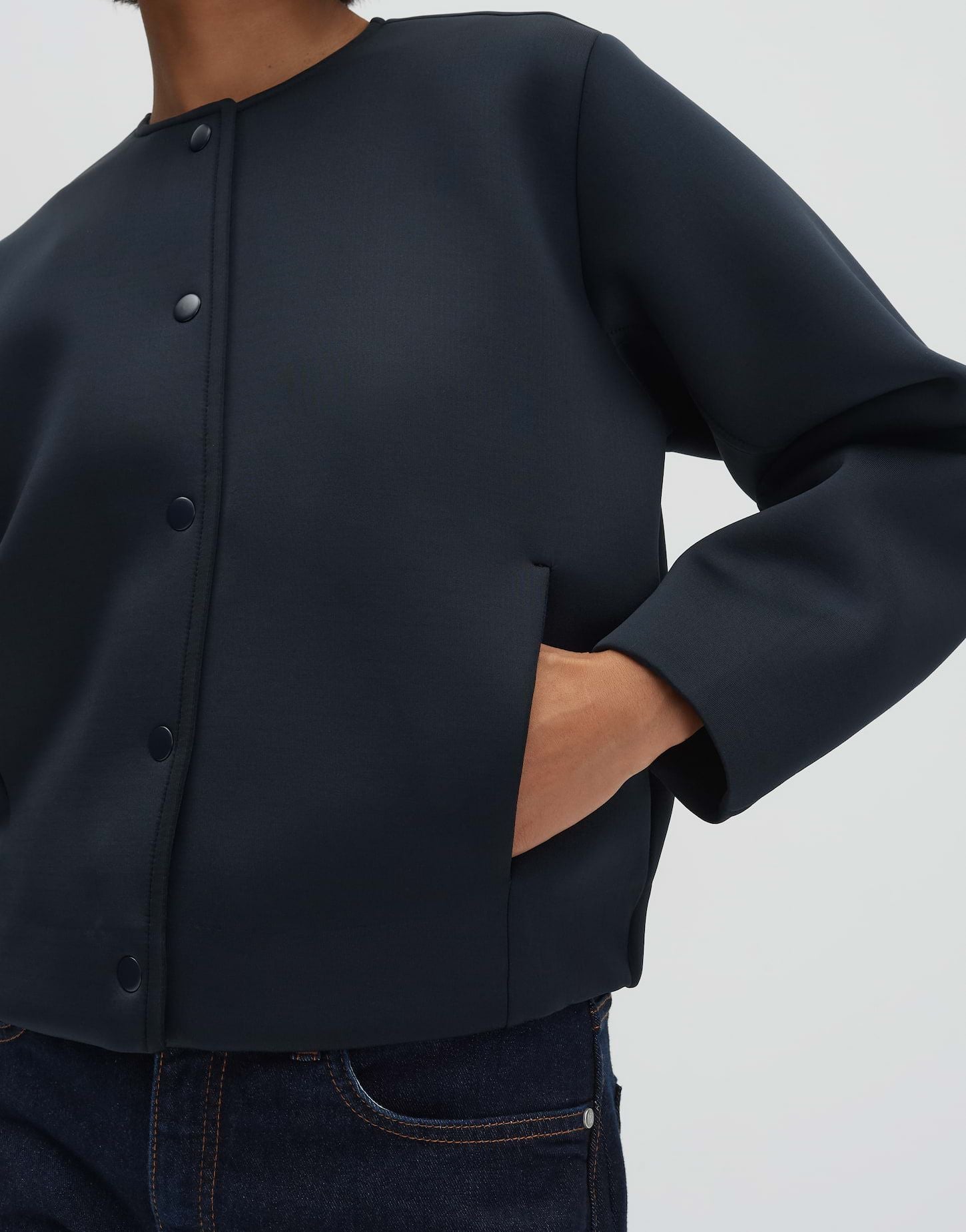 someday Damen Blousonjacke Usanja blau