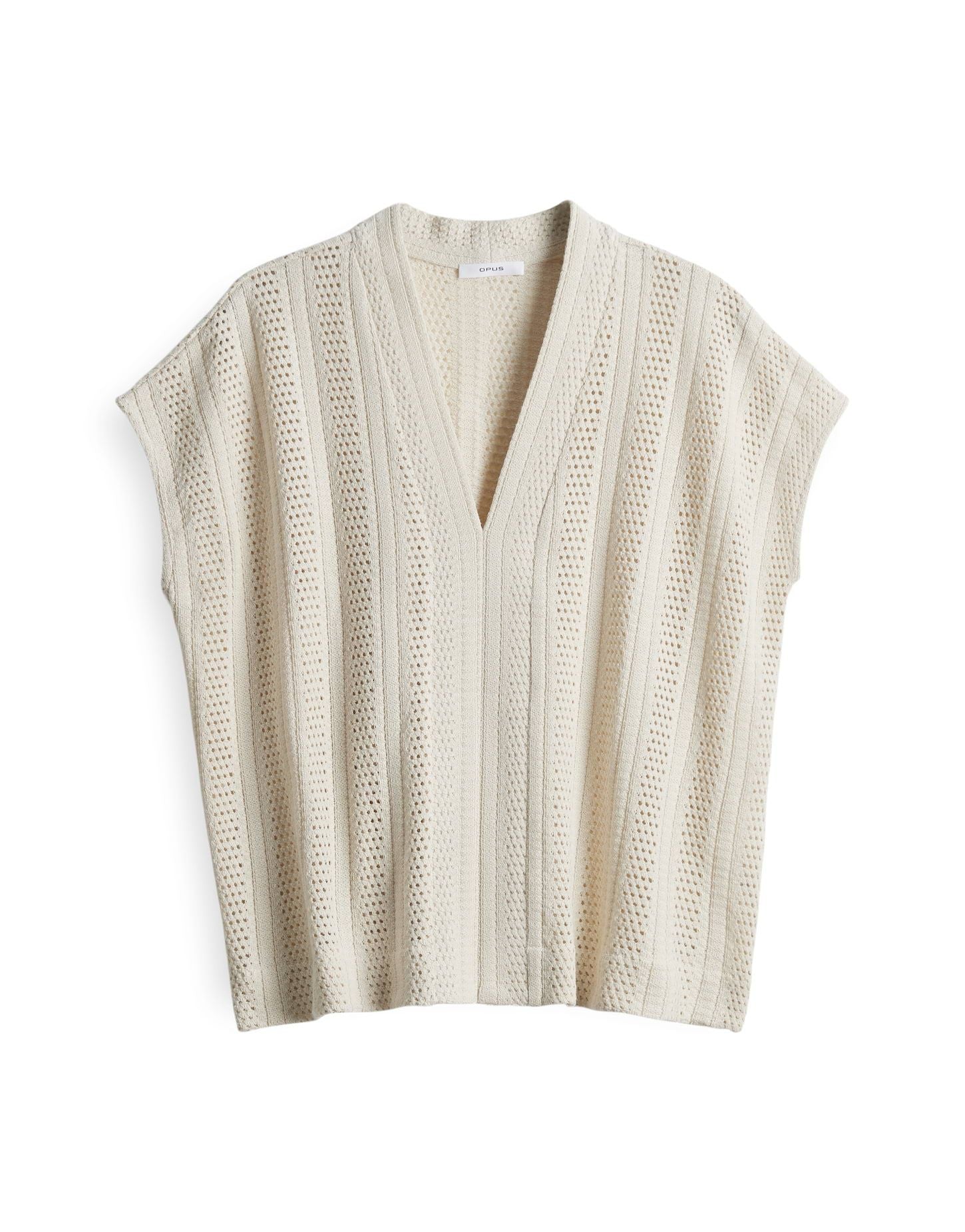Opus Damen Shirt Saniela 44 weiß
