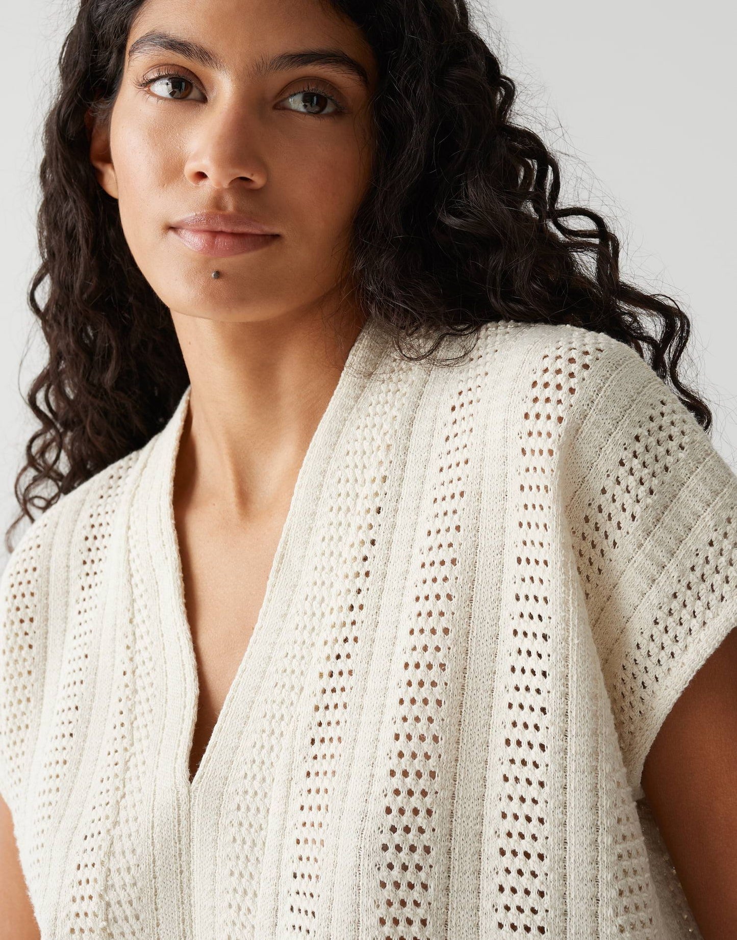 Opus Damen Shirt Saniela weiß