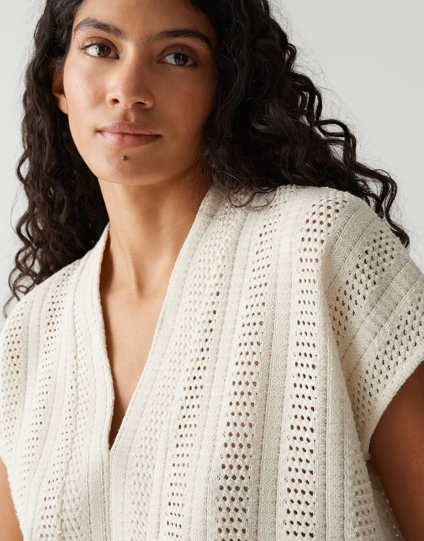 Opus Damen Shirt Saniela weiß
