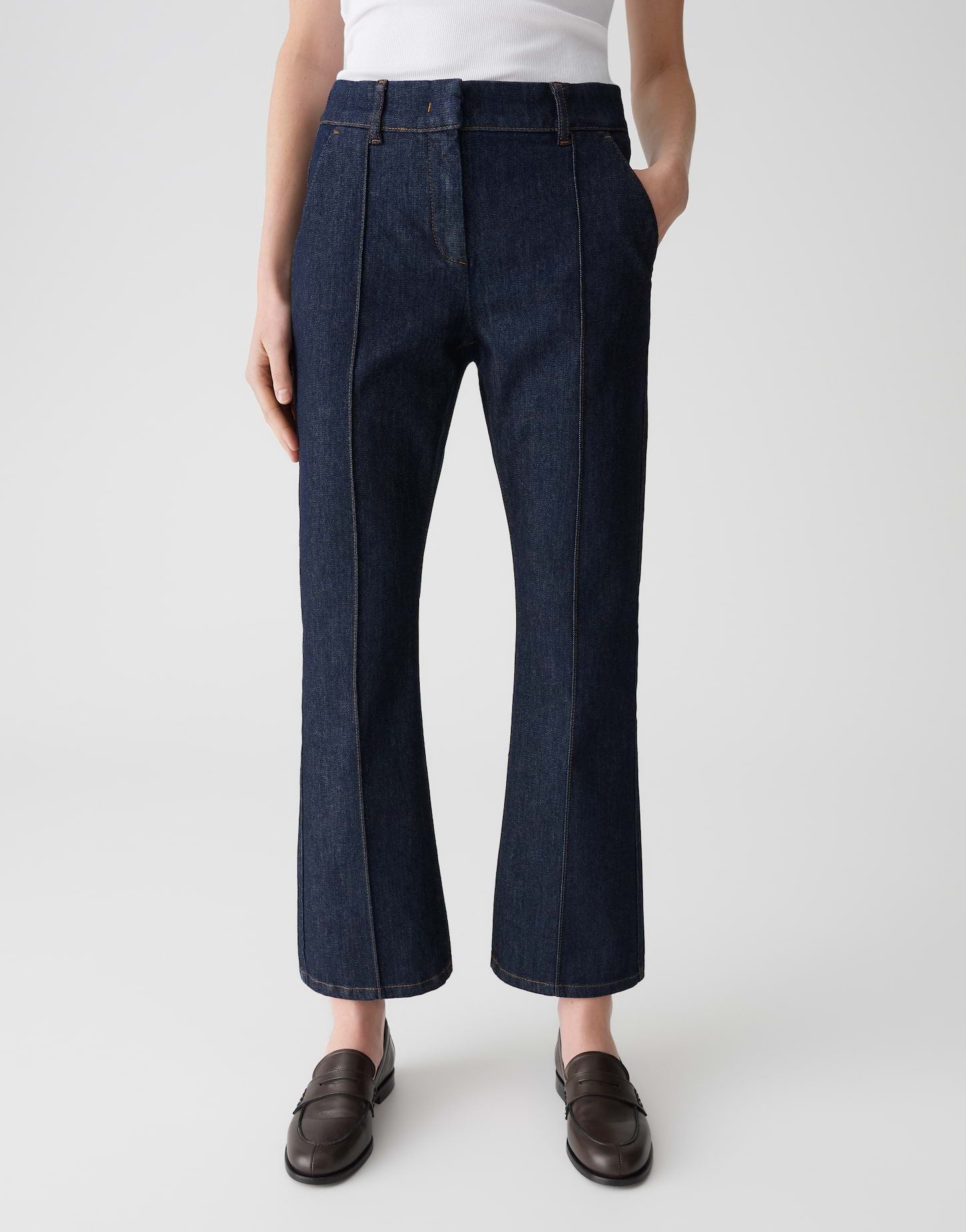 Opus Pants Damen Jeans Luane blau