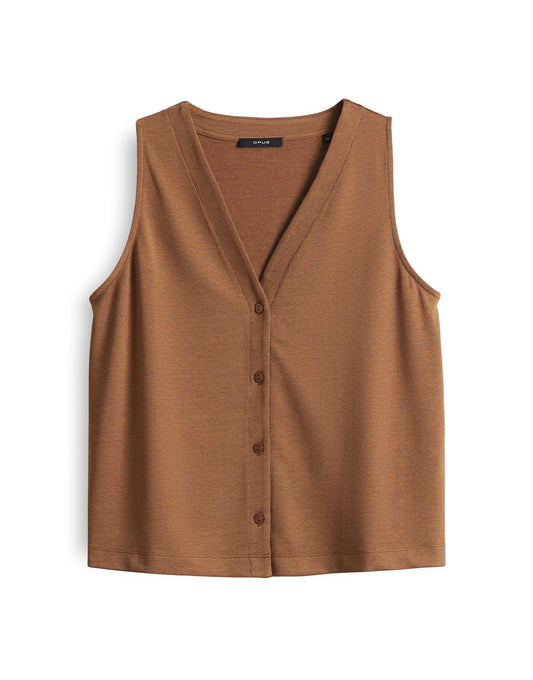 Opus Damen Shirt Itta 44 braun